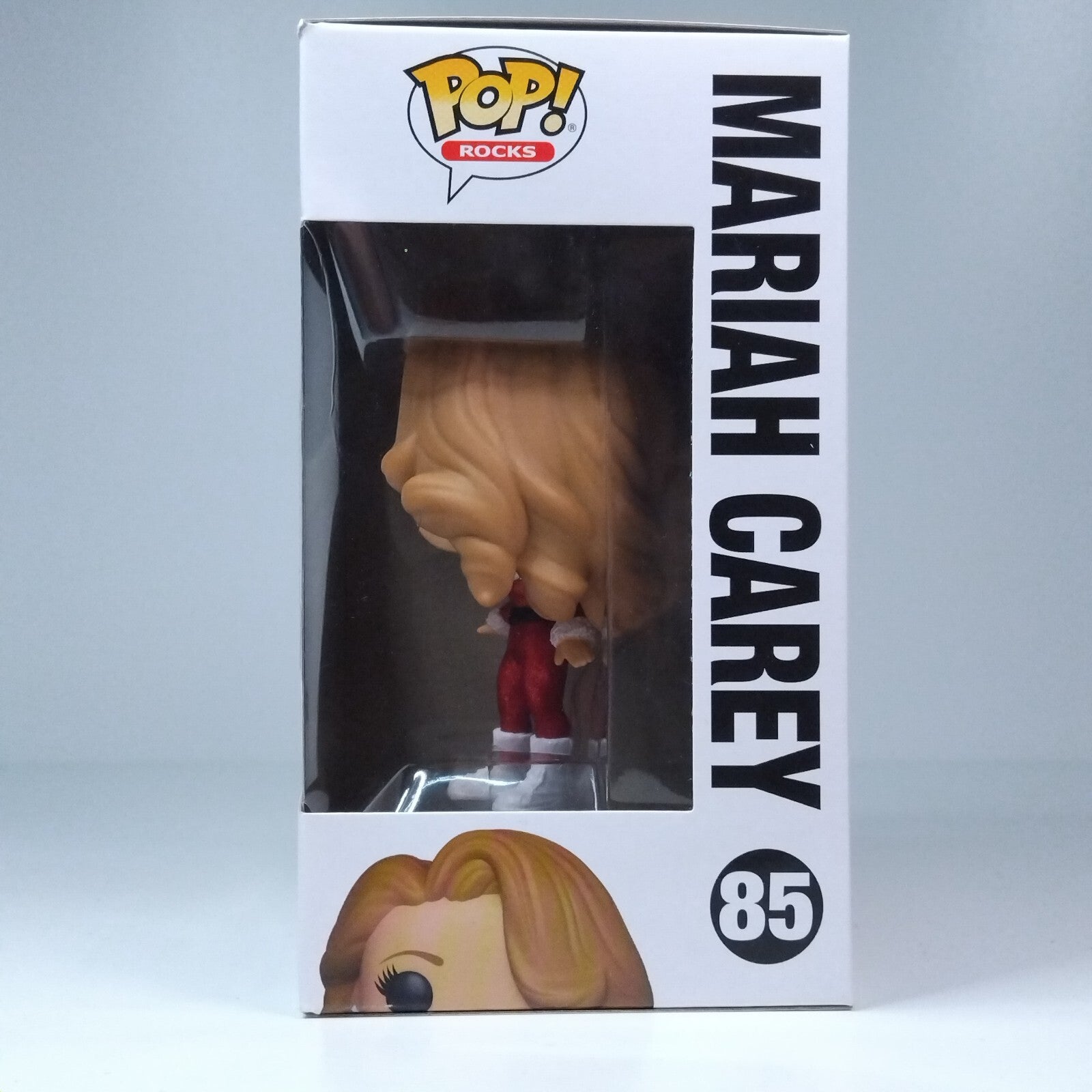 Funko Pop! Rocks Music Mariah Carey Merry Christmas Diamond #85 BOX DAMAGE