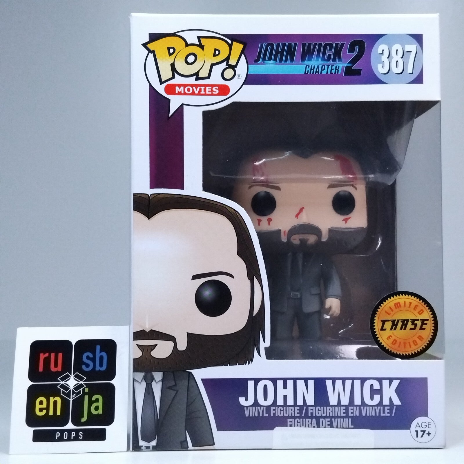 Funko Pop! Movies John Wick Chapter 2 Bloody Chase Limited Edition #387