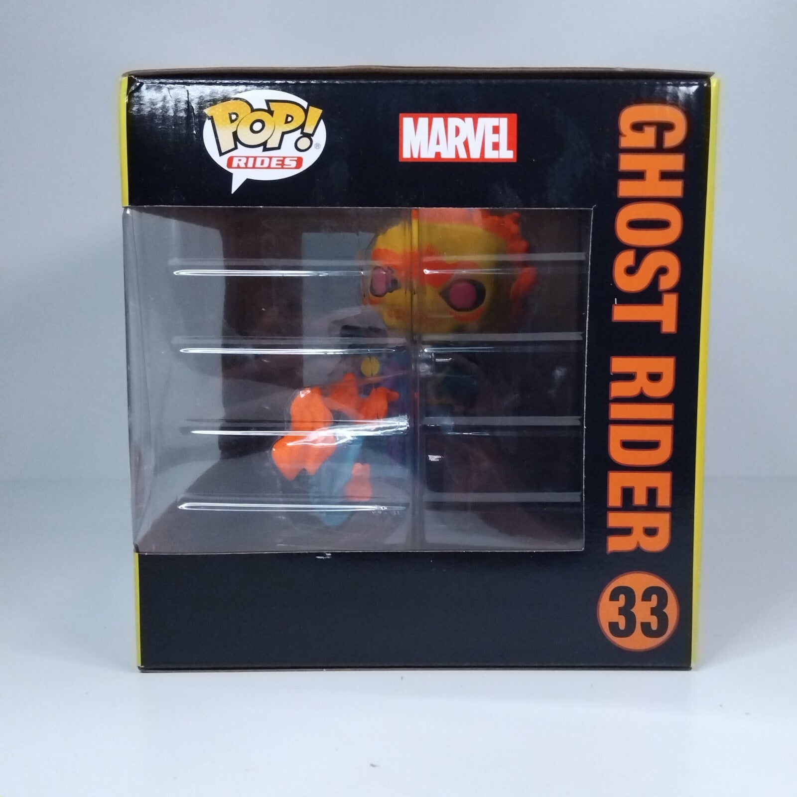 Funko Pop! Marvel Ride Blacklight Ghost Rider Exclusive #33
