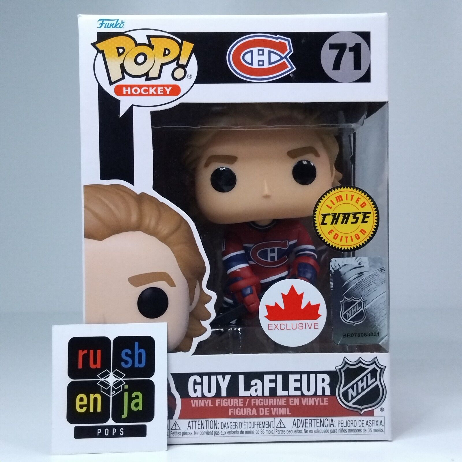 Funko Pop! Sports NHL Hockey Guy La Fleur Chase Limited Edition #71