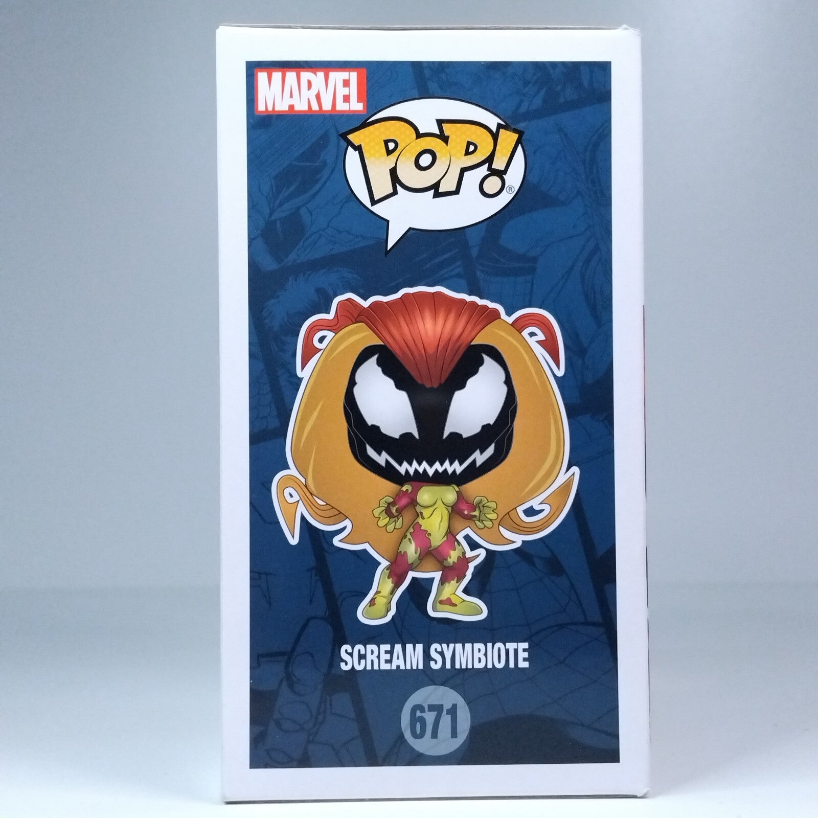Funko Pop! Marvel Spider-Man - Scream Symbiote Special Edition #671