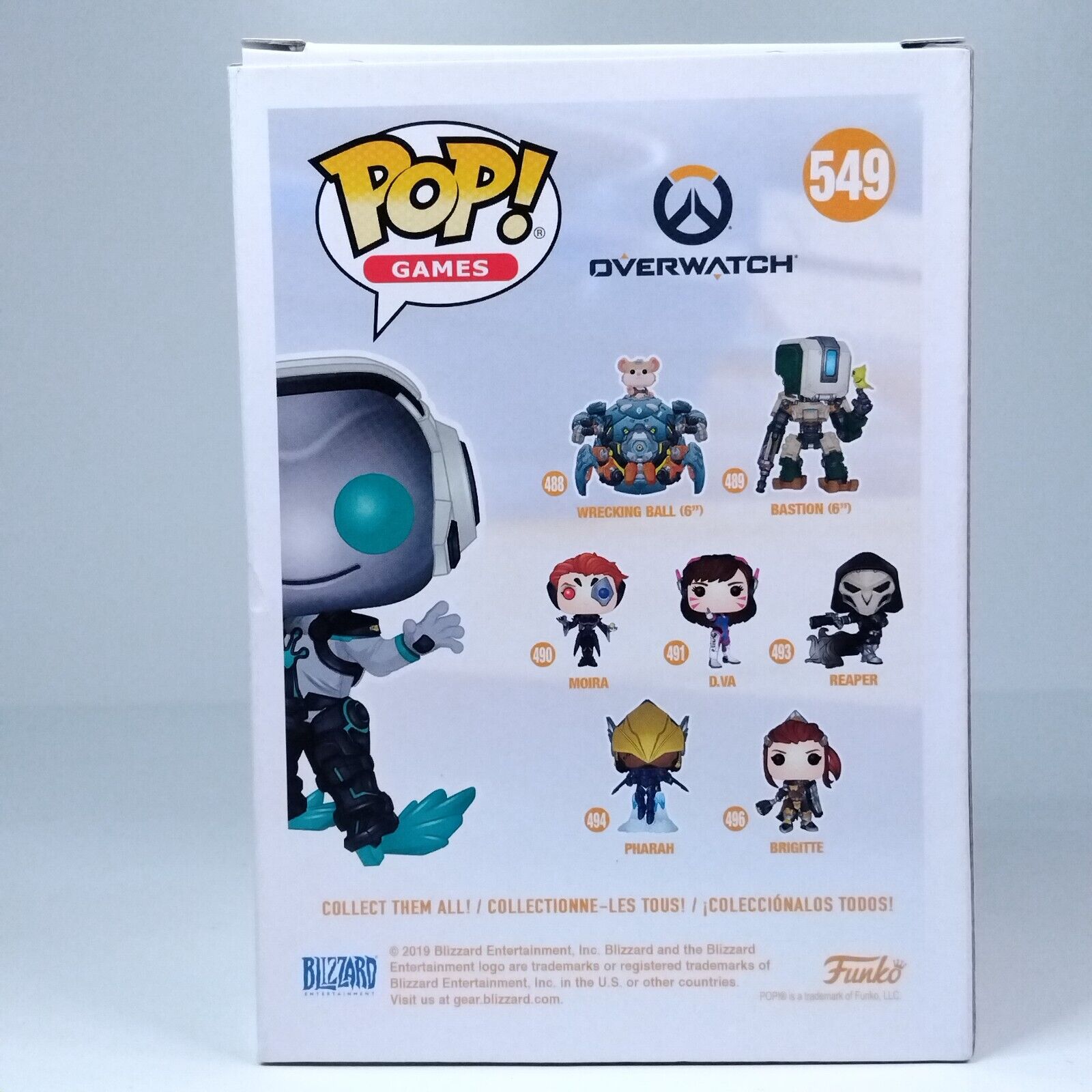 Funko Pop! Games Overwatch Lucio Blizzard Exclusive #549