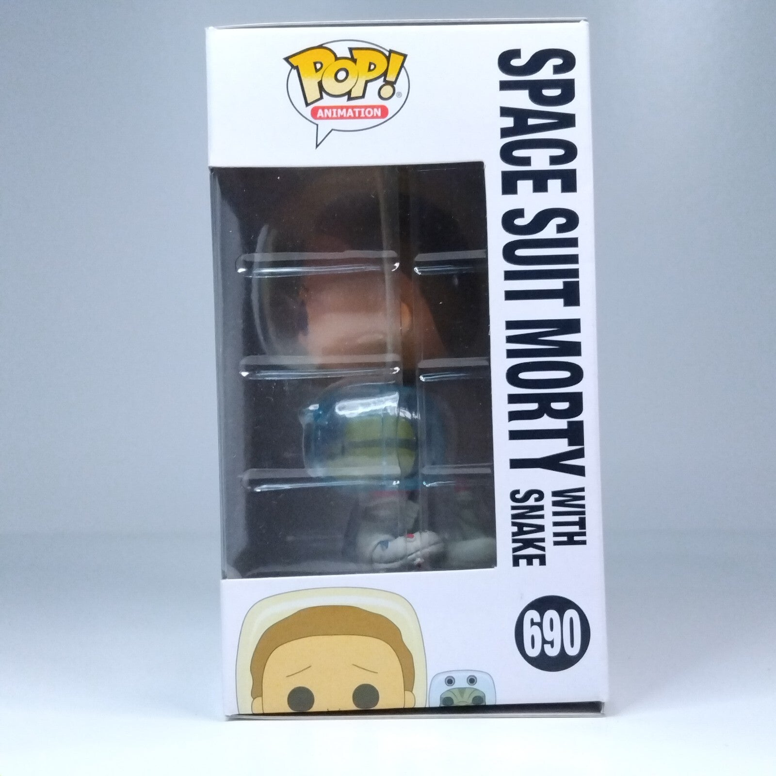 Funko Pop! Animation Rick and Morty - Space Suit Morty with Snake #690