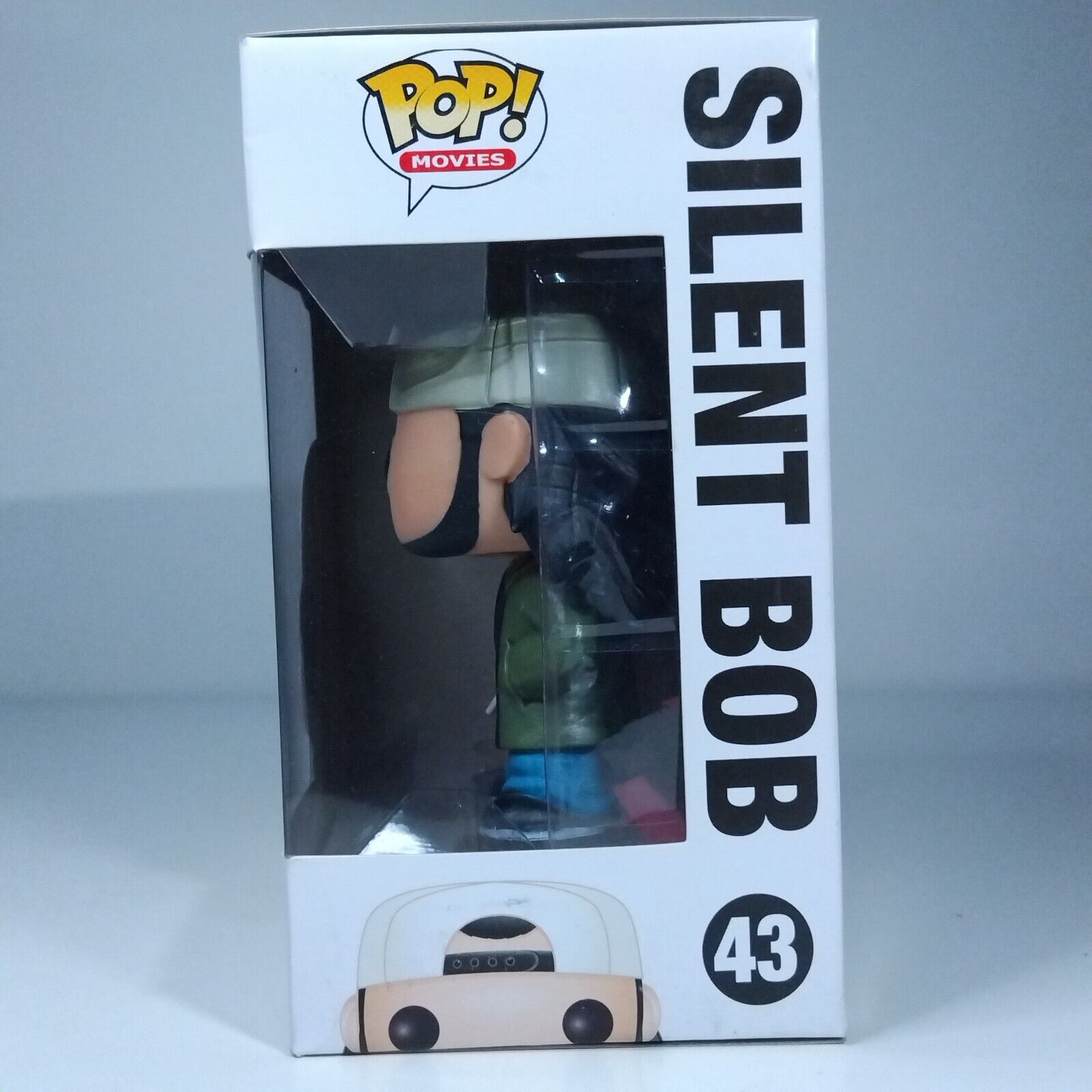 Funko Pop! Movies Jay and Silent Bob Strike Back - Silent Bob #43 WINDOW SCRATCH