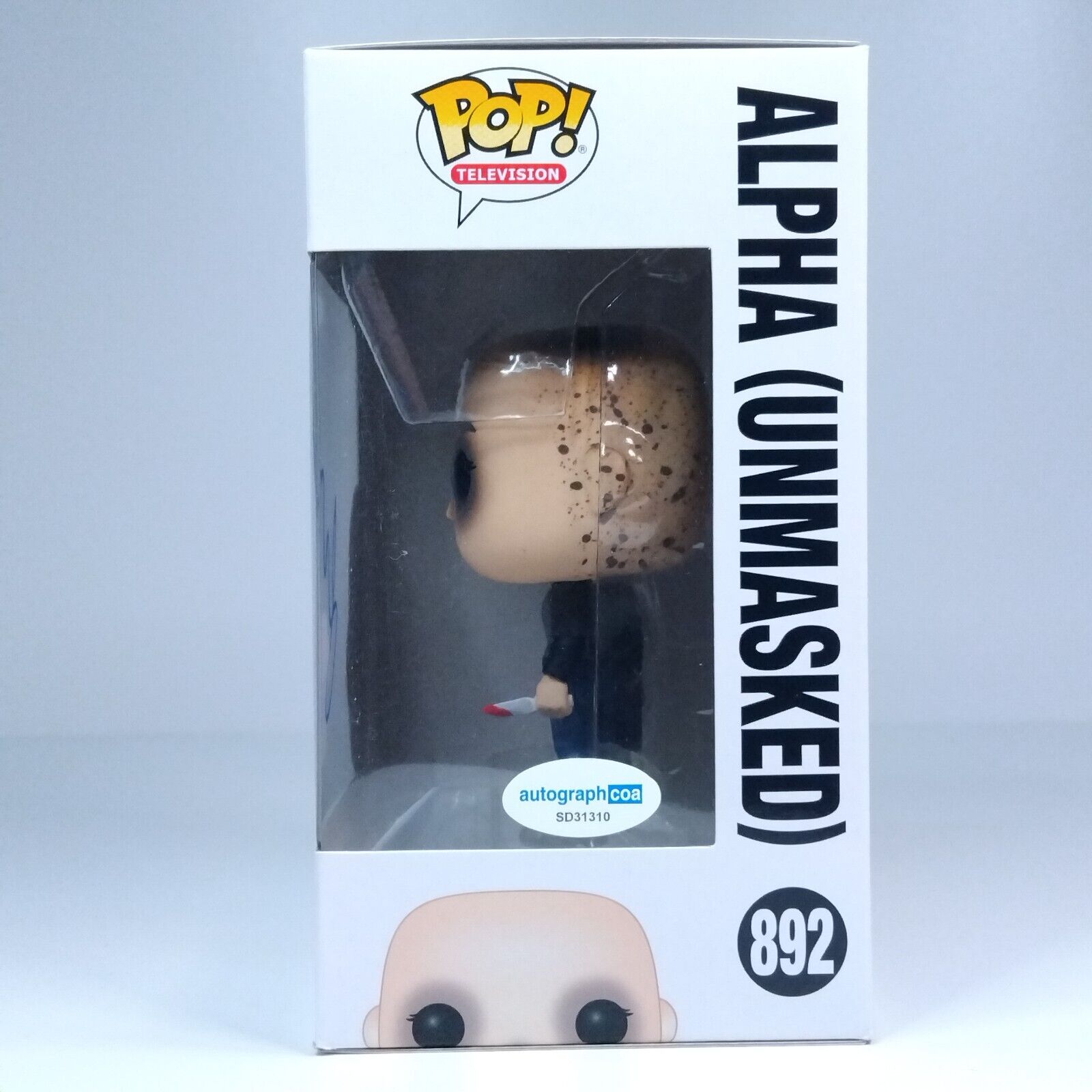 Funko Pop! TV The Walking Dead TWD Alpha Signed Samantha Morton COA #892 WS