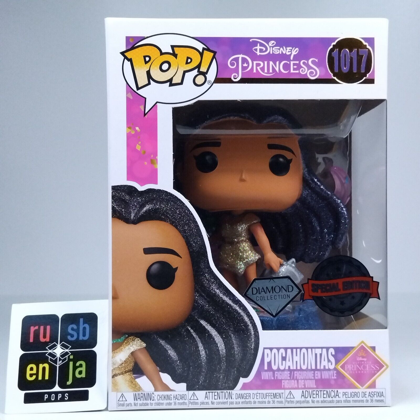 Funko Pop! Disney Ultimate Princess Pocahontas Diamond Special Edition #1017