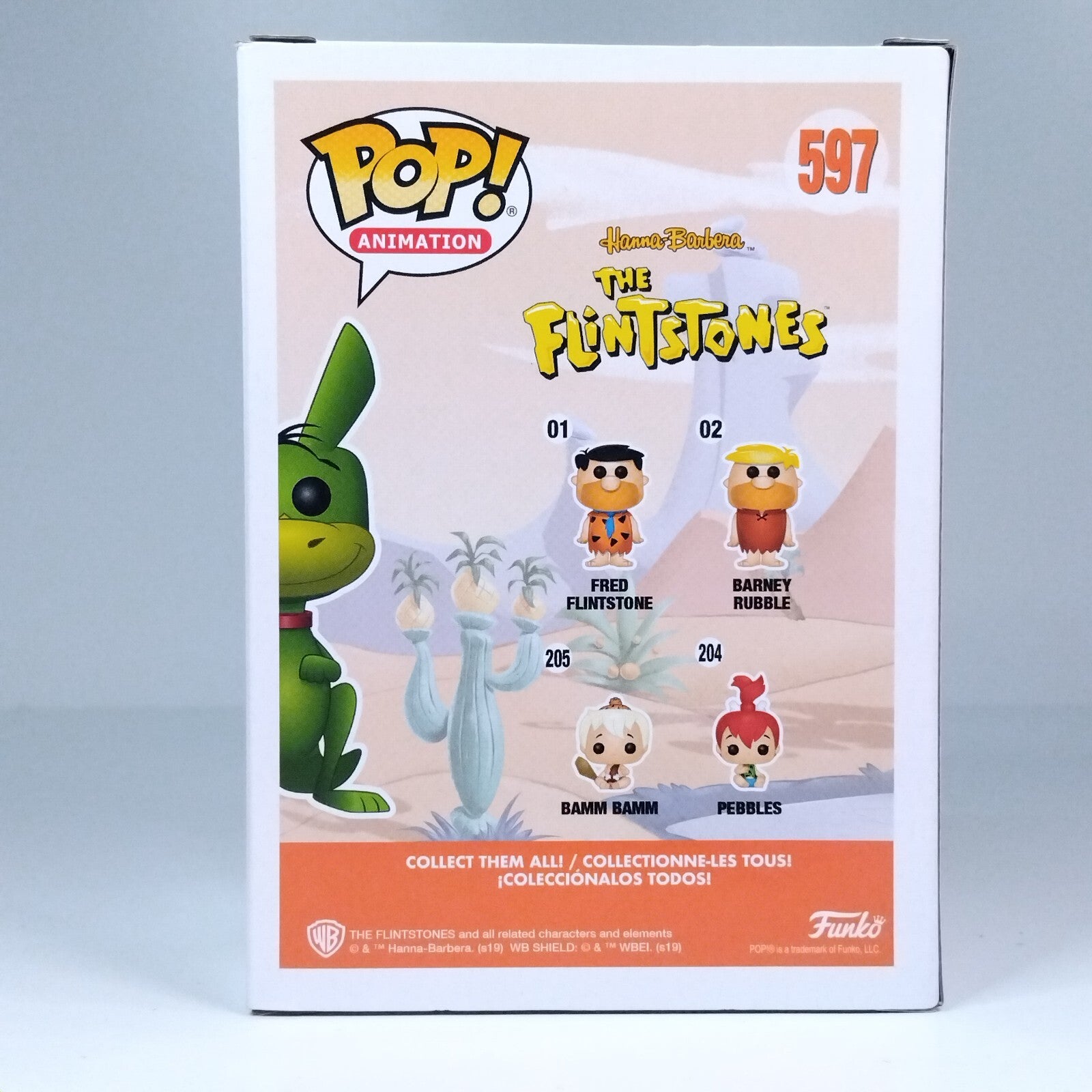 Funko Pop! Animation The Flintsones Hoppy The Hopparoo Exclusive #597