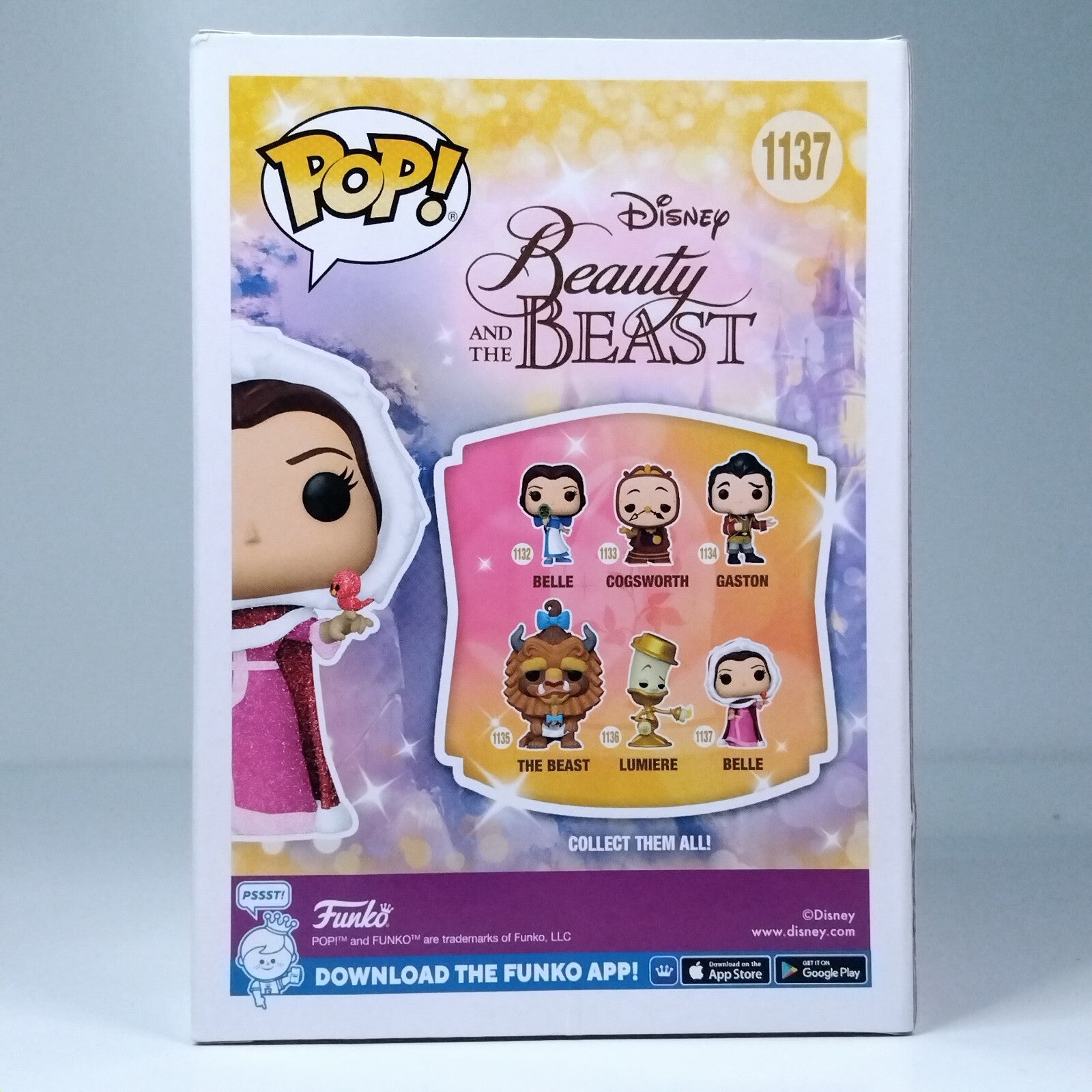 Funko Pop! Disney Beauty and the Beast Belle Diamond Special Edition #1137