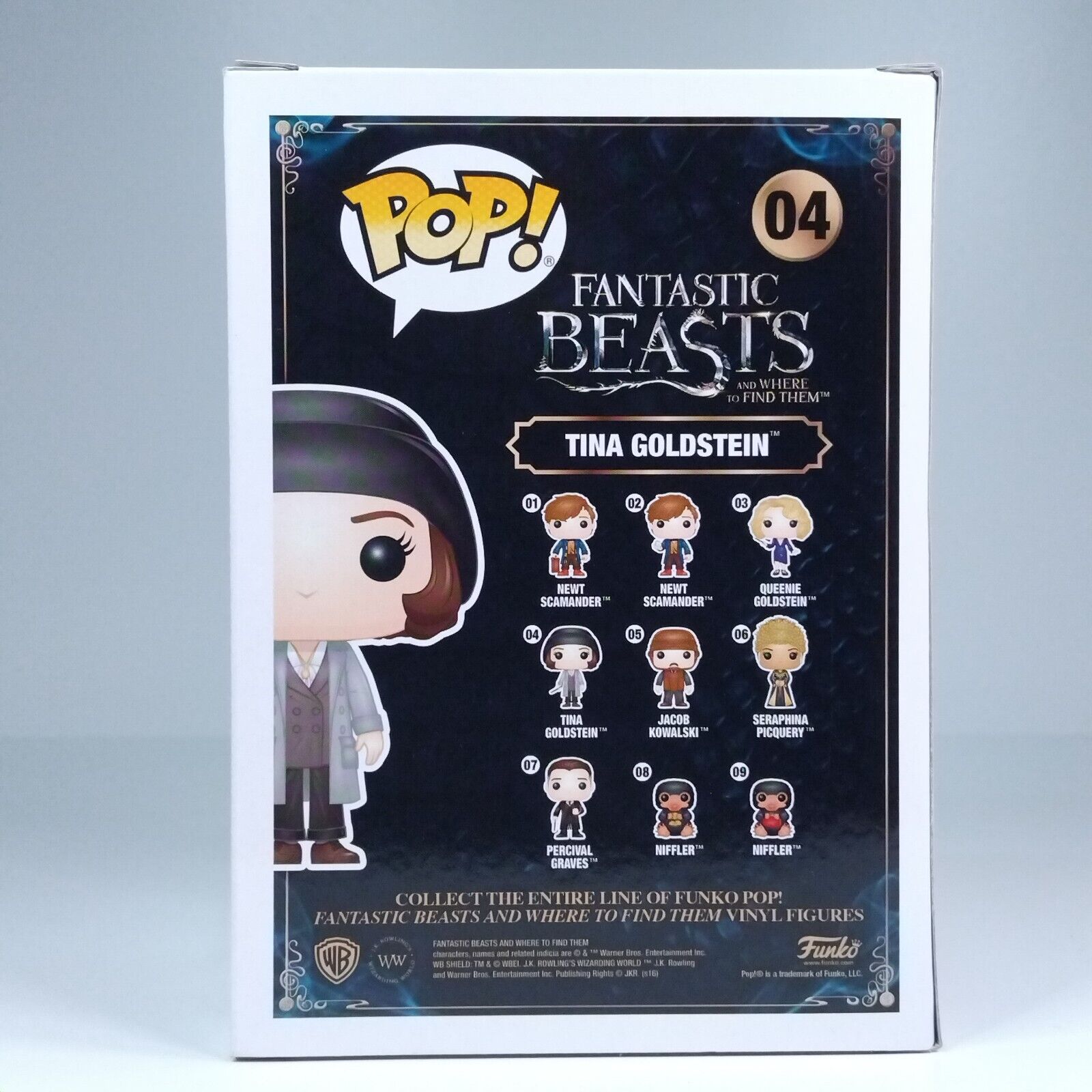 Funko Pop! Fantastic Beasts Tina Goldstein Signed Katherine Waterston COA #04 WS