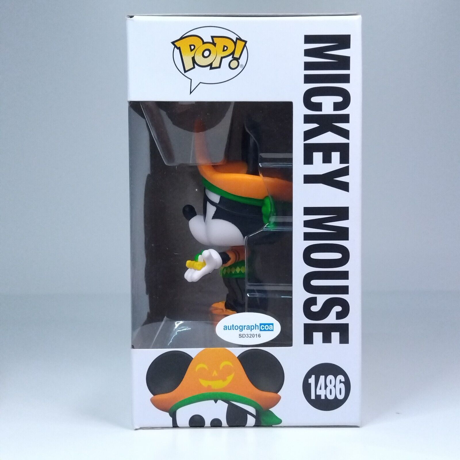 Funko Pop! Disney Mickey Mouse Signed Chris Diamantopoulos COA #1486