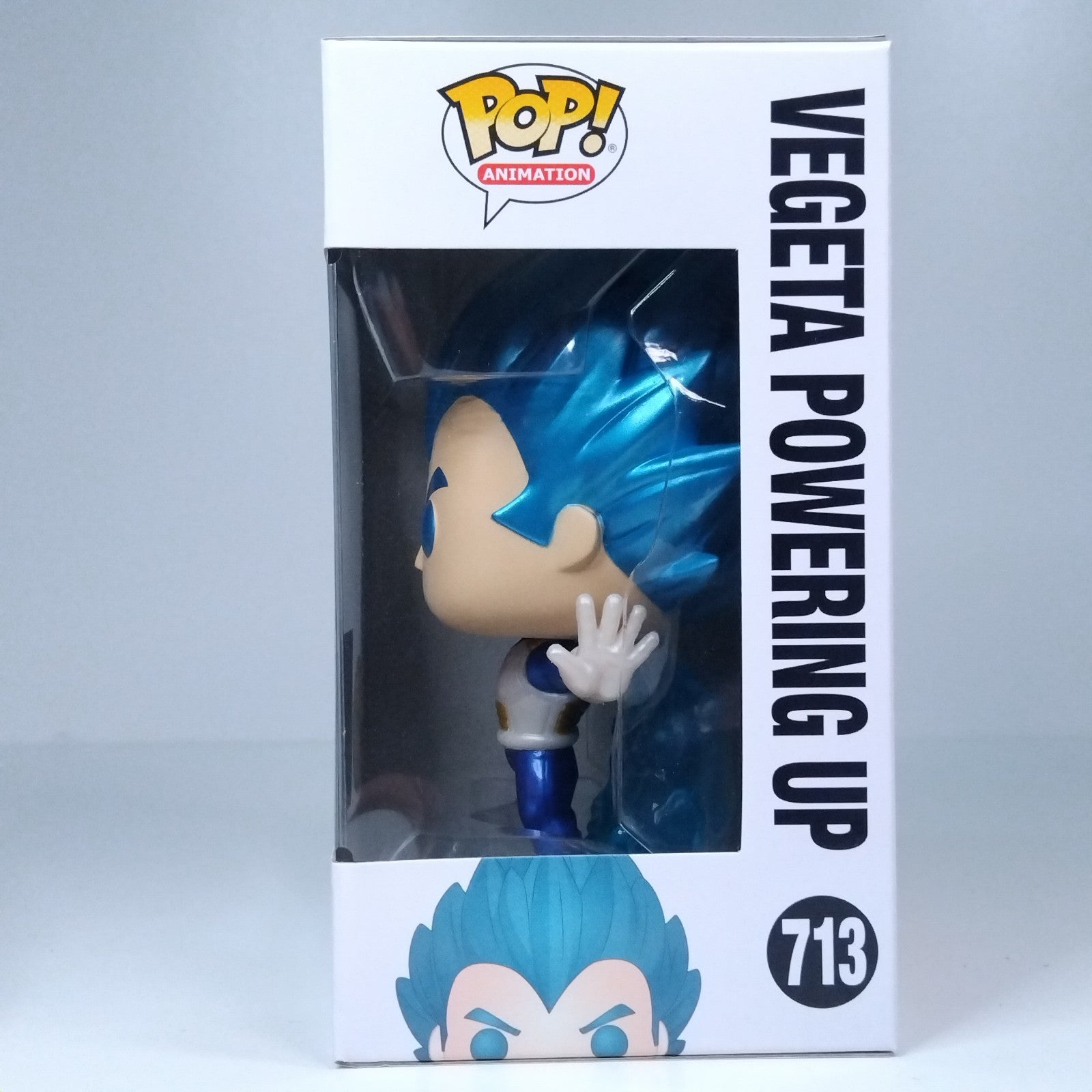 Funko Pop! Anime DBZ Dragon Ball Z Vegeta Powering Up Chase Chalice #713