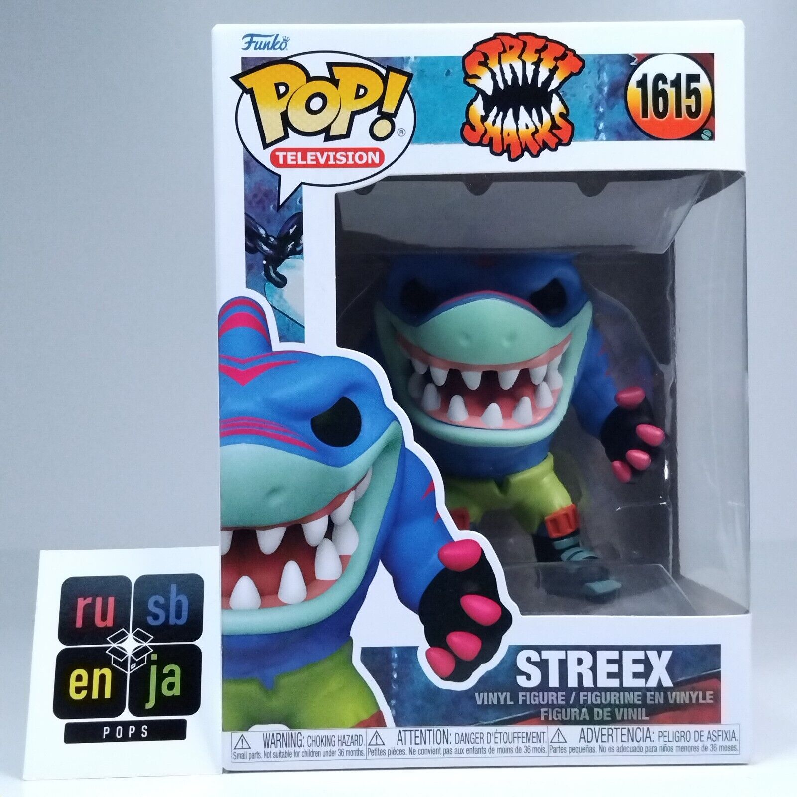 Funko Pop! TV Street Sharks Streex #1615