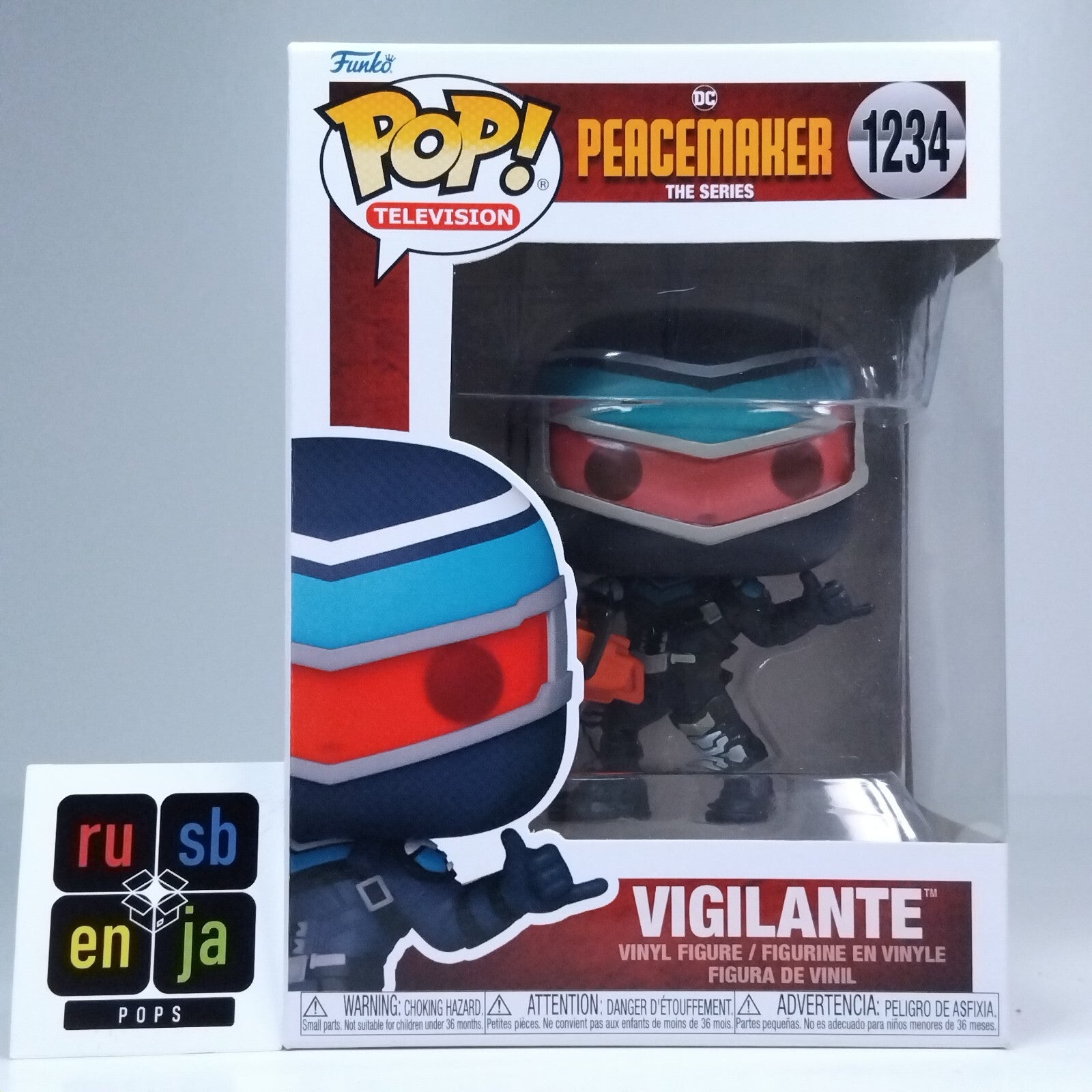 Funko Pop! DC Heroes TV Peacemaker Vigilante #1234