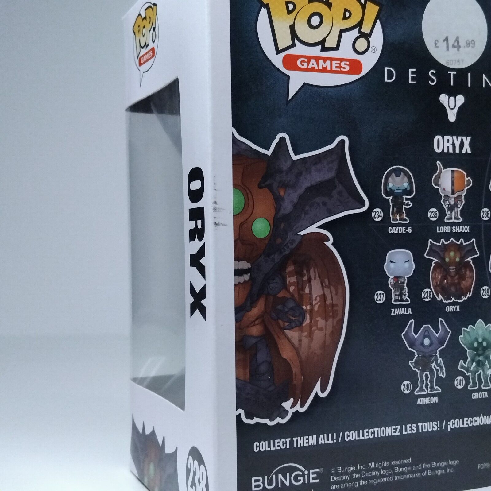 Funko Pop! Games Destiny Oryx #238