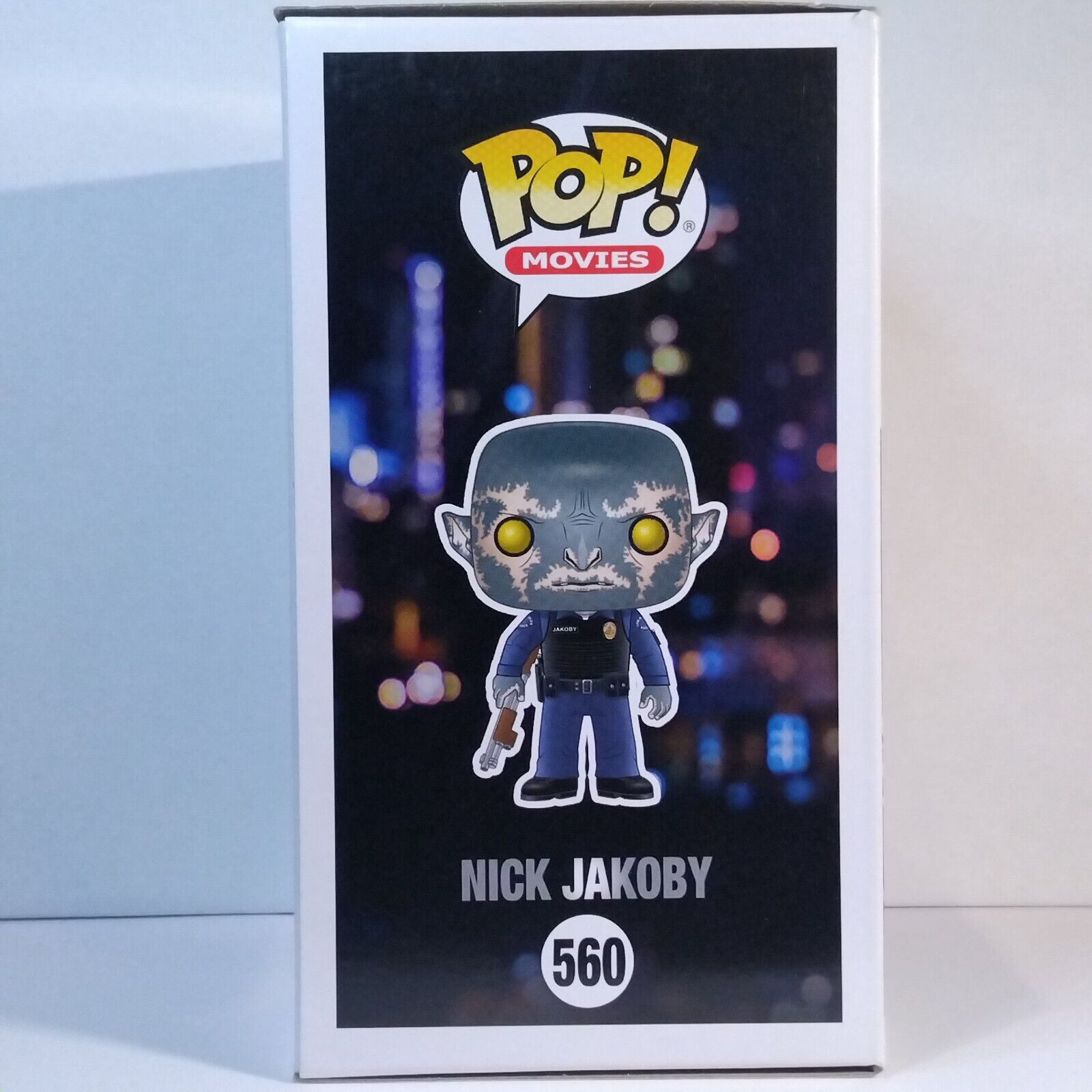 Funko Pop! Movies Bright Nick Jakoby Signed Joel Edgerton COA #560 WS