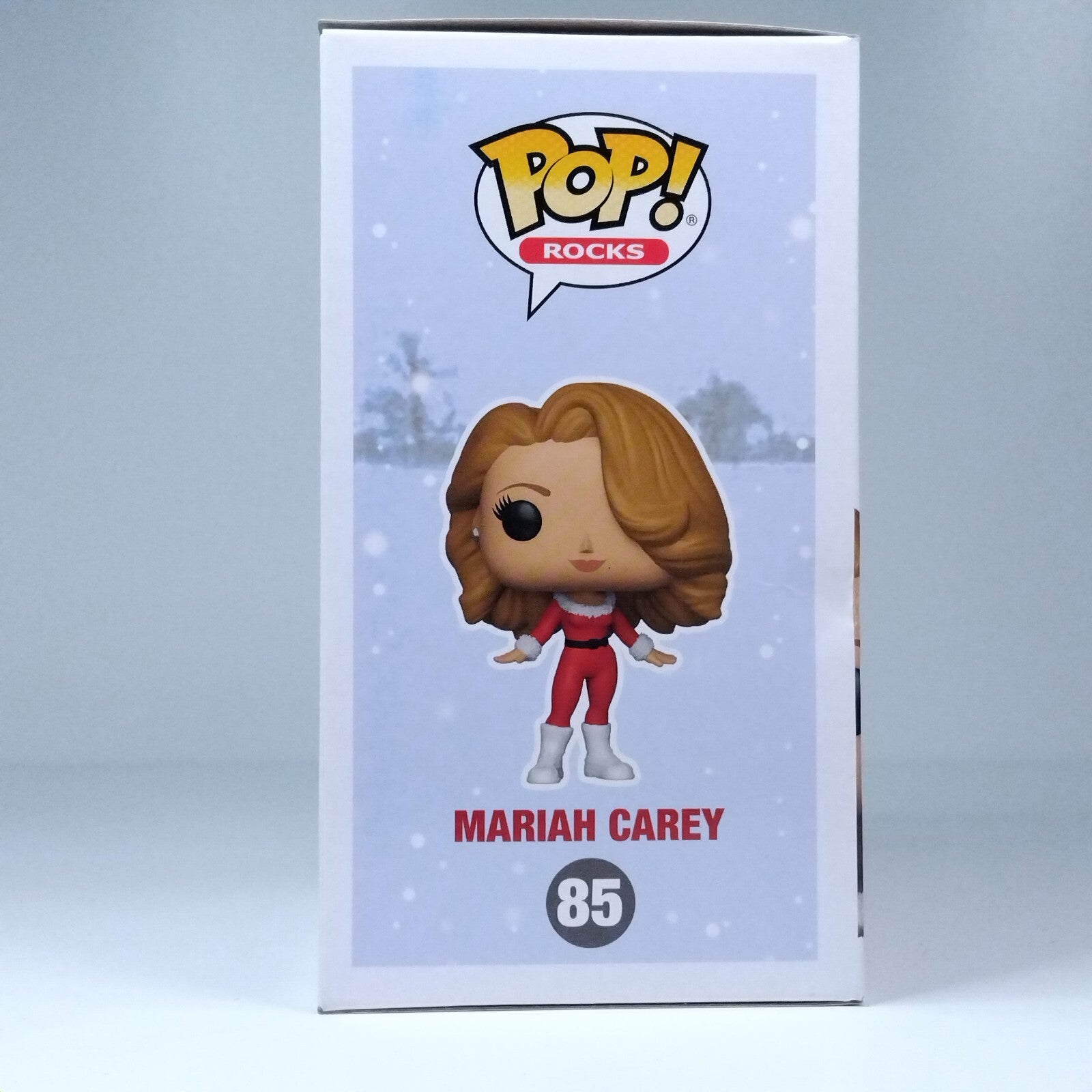 Funko Pop! Rocks Music Mariah Carey Merry Christmas Diamond #85 BOX DAMAGE