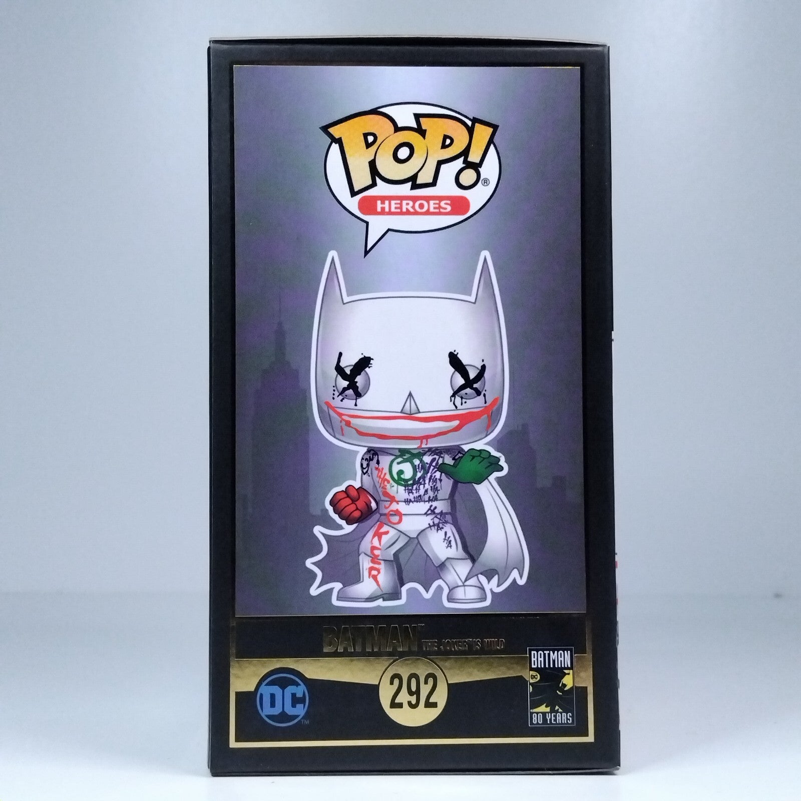 Funko Pop! DC Heroes Batman 80 Years The Joker is Wild EE Exclusive #292