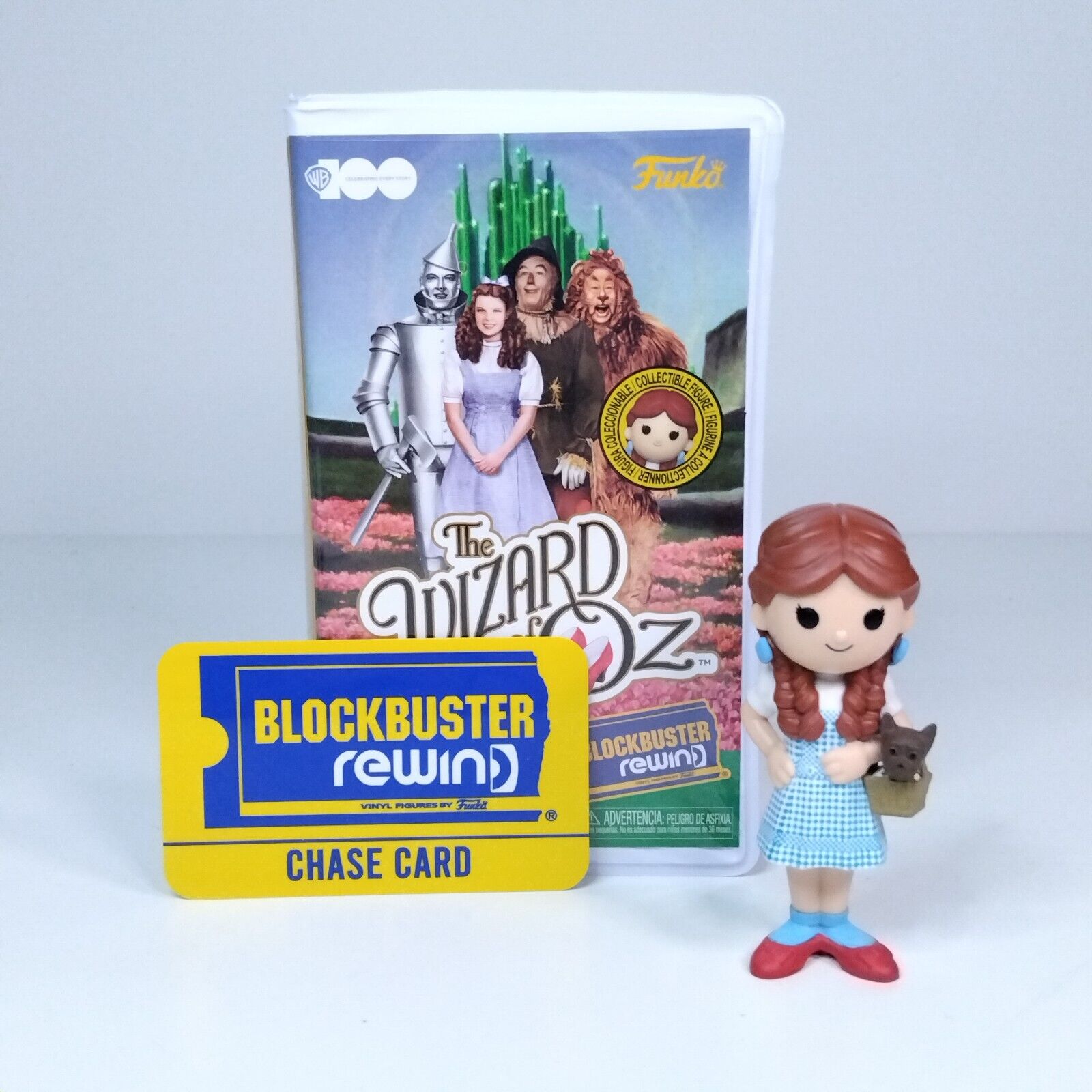 Funko Pop! Blockbuster Rewind The Wizard of Oz Dorothy with Toto Chase