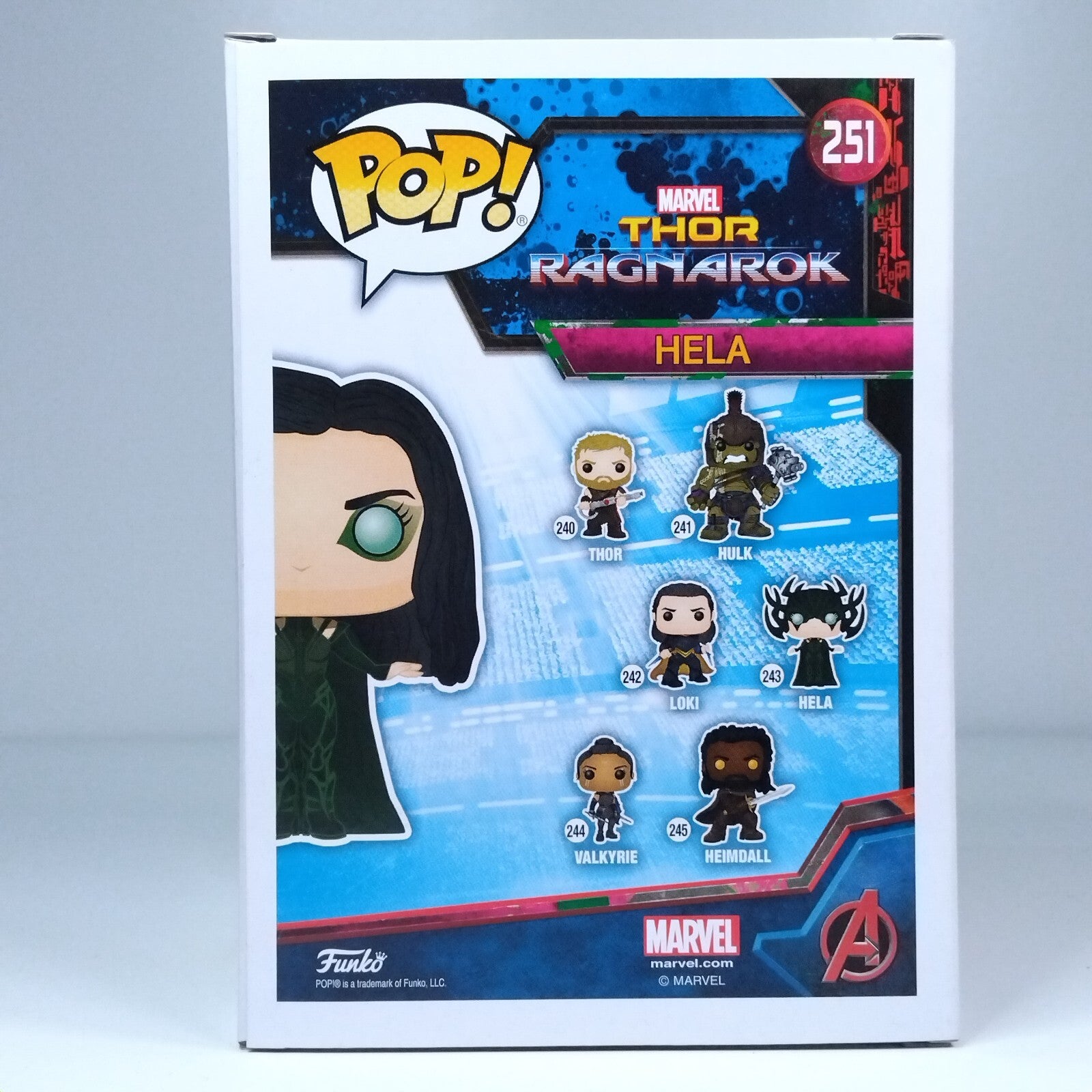 Funko Pop! Marvel Thor Ragnarok Hela #251