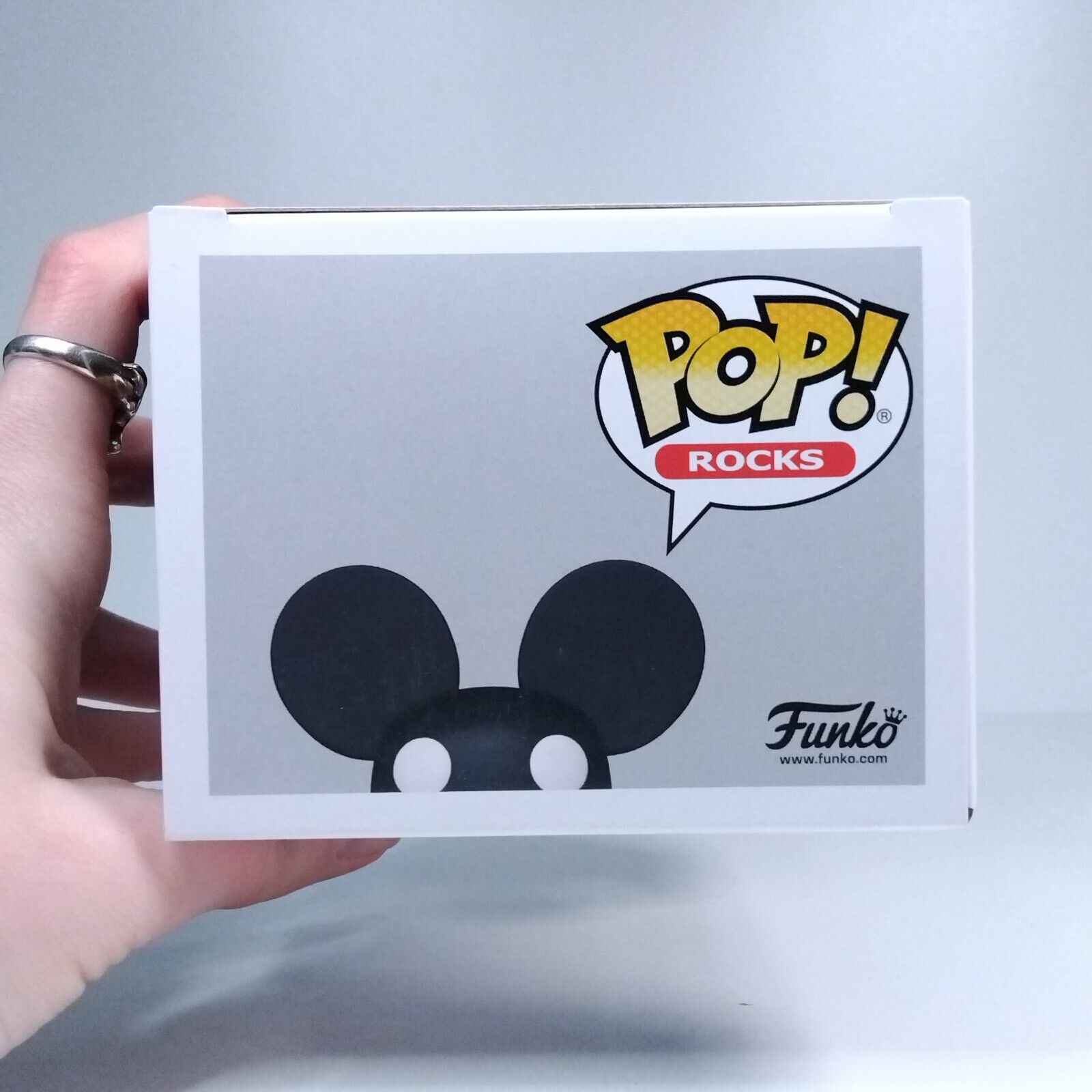 Funko Pop! Rocks Music Deadmau5 Glows in the Dark #193 FADED BOX FRONT