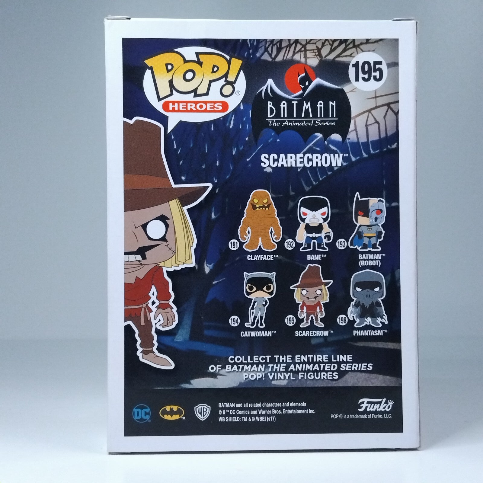 Funko Pop! DC Heroes Batman The Animated Series Scarecrow #195