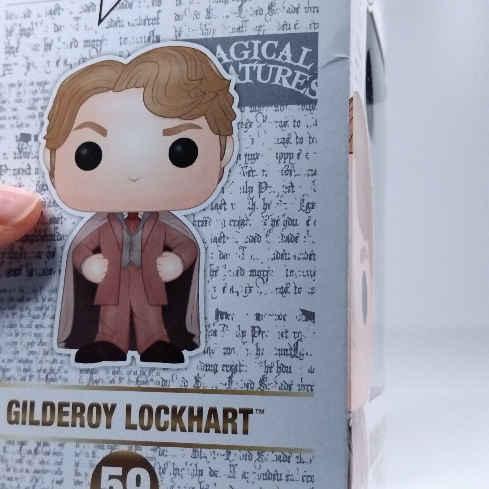 Funko Pop! Harry Potter Gilderoy Lockhart Blue #59