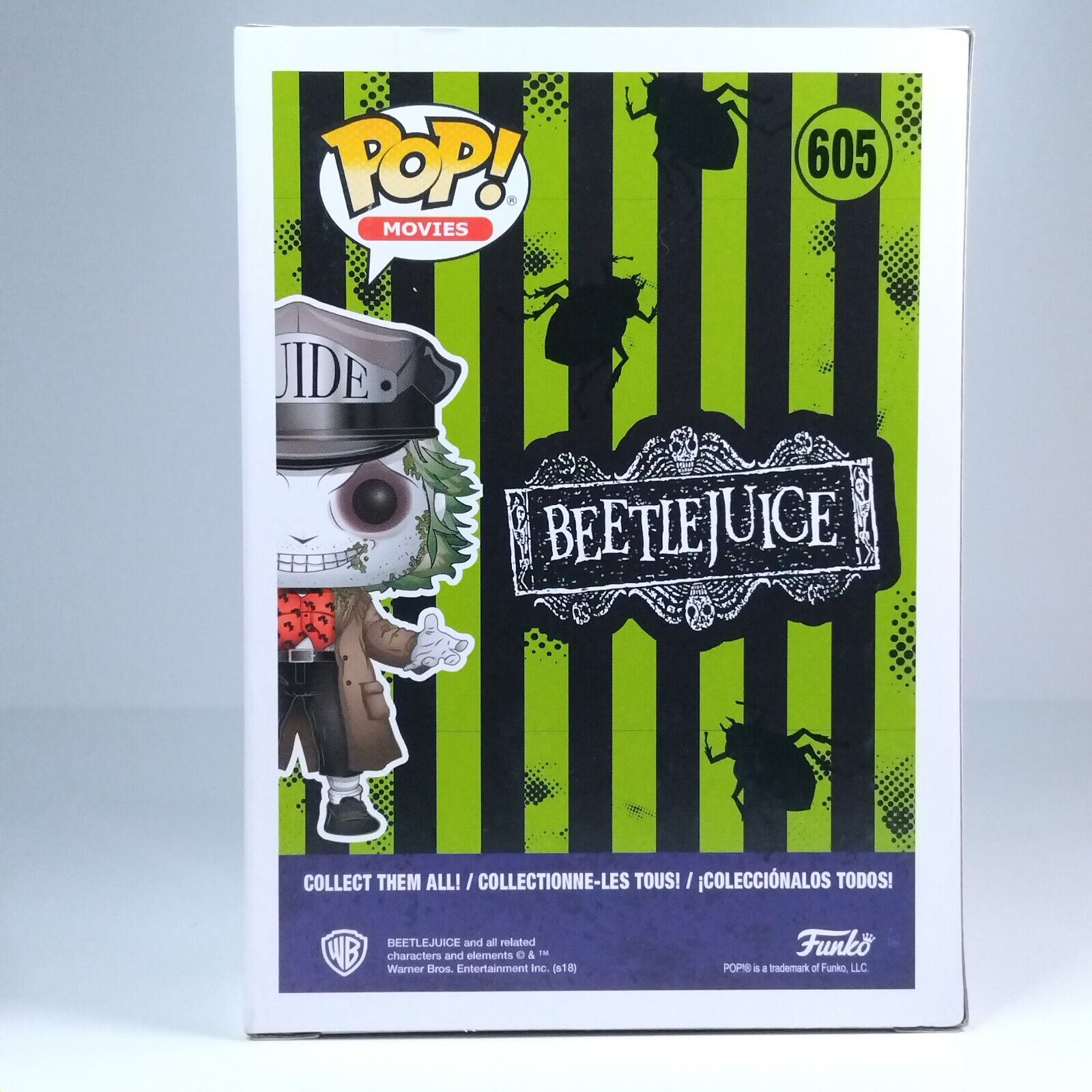 Funko Pop! Movies Horror Beetlejuice Guide Glows Special Edition #605