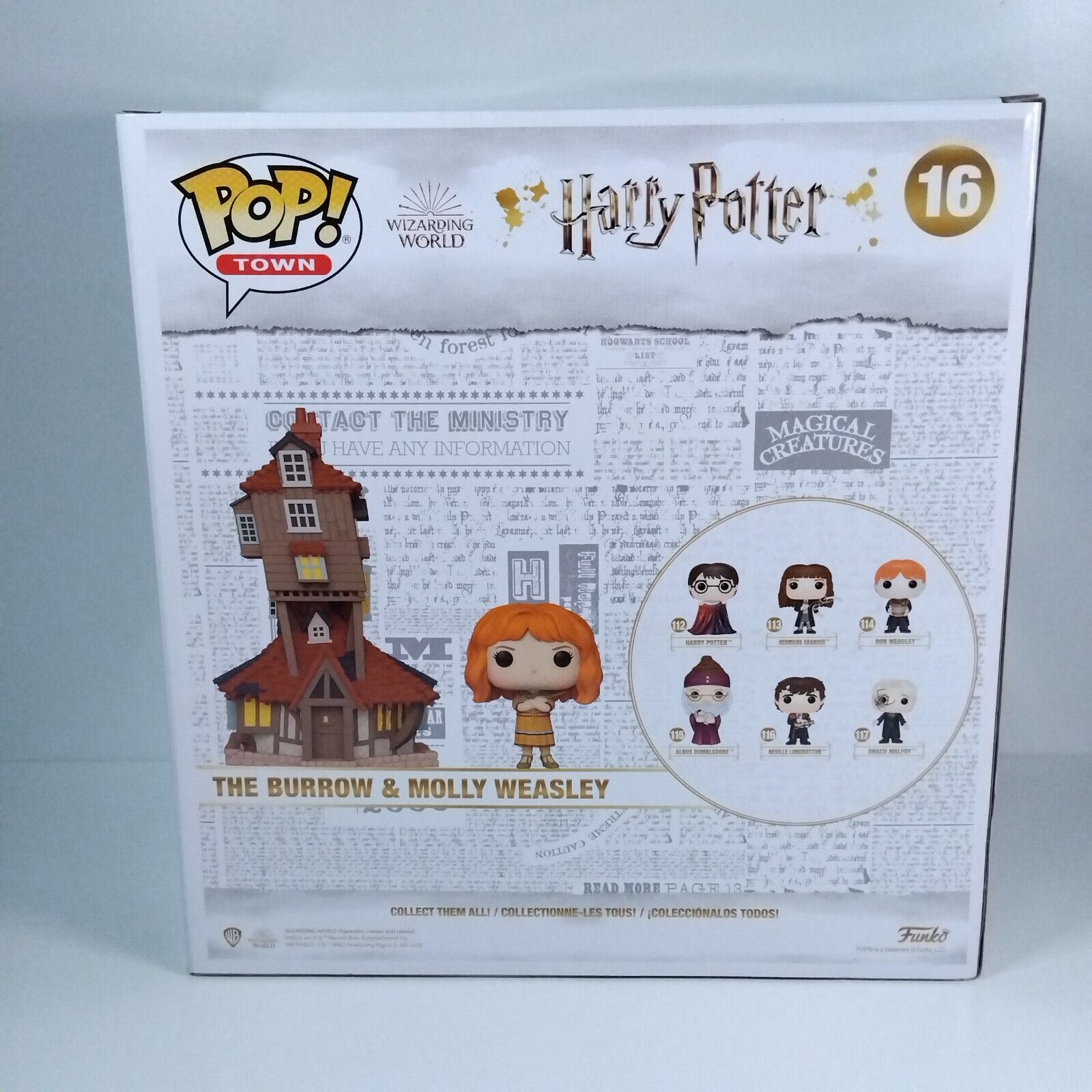 Funko Pop! Harry Potter The Burrow & Molly Weasley Limited Edition #16