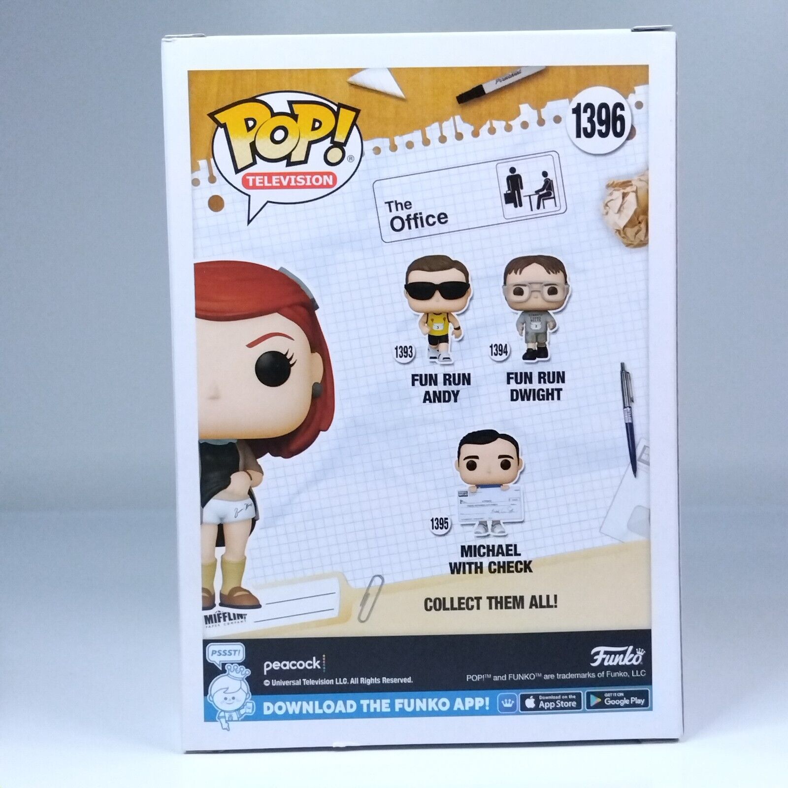 Funko Pop! TV The Office US Meredith Signed Kate Flannery COA #1396 WS