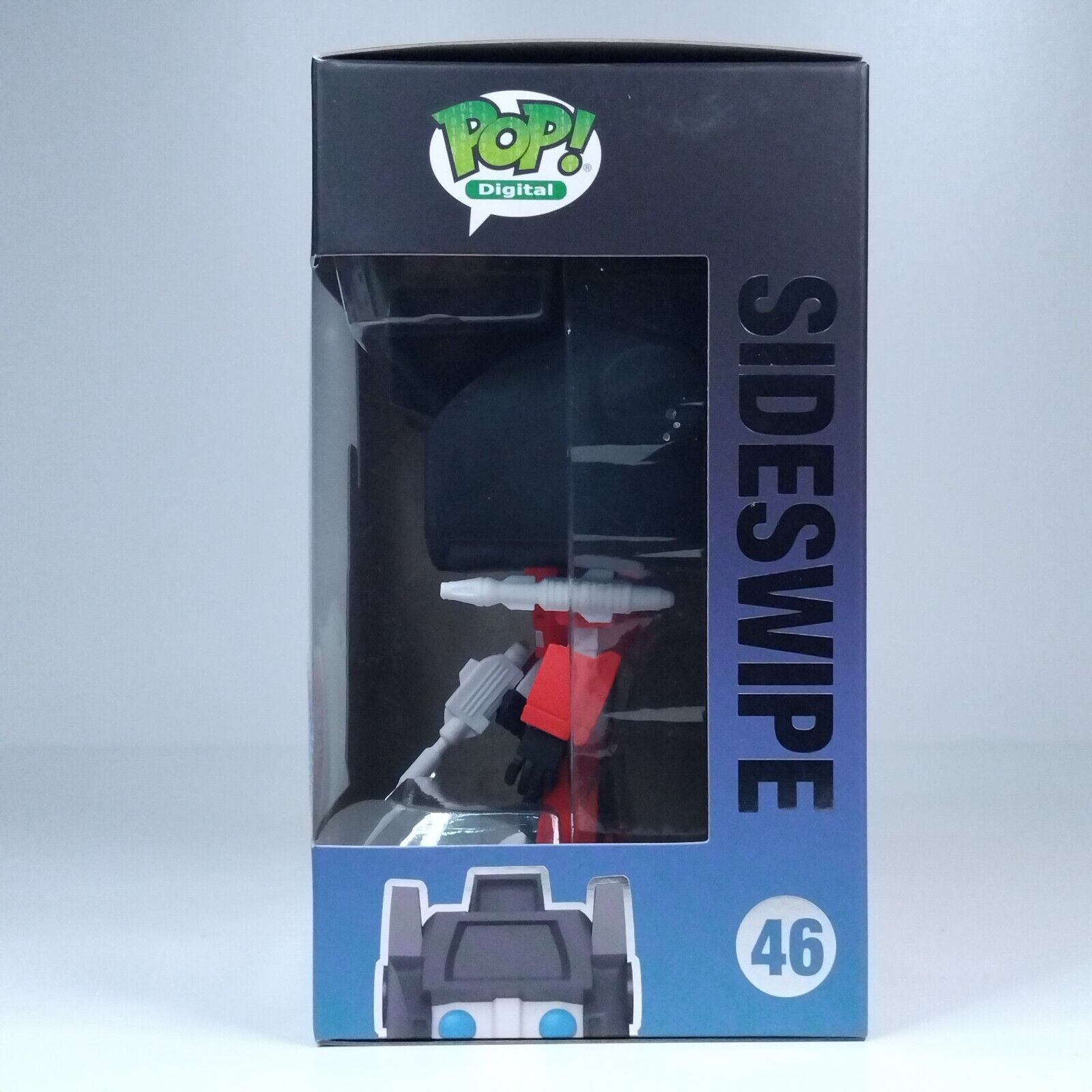 Funko Pop! Digital Retro Toys Transformers Sideswipe 1,550 Pcs #46