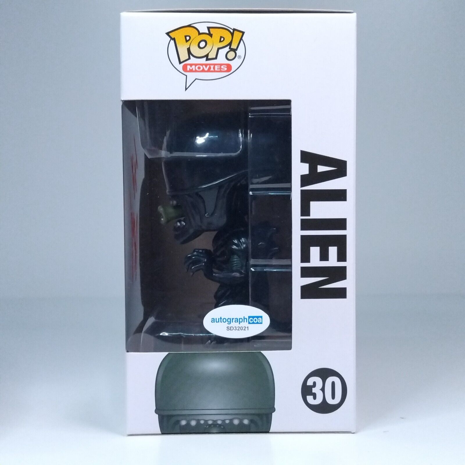 Funko Pop! Movies Horror Alien Director Signed Fede Alvarez COA #30 WS