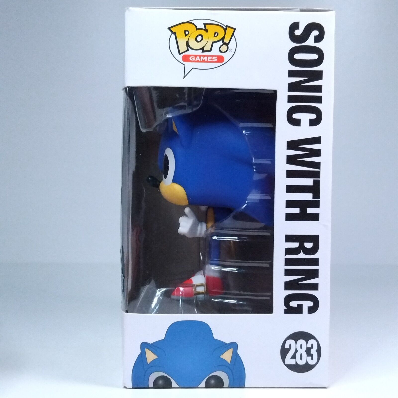 Funko Pop! Games Sonic The Hedgehog with Ring Glows in Dark Exclusive #283