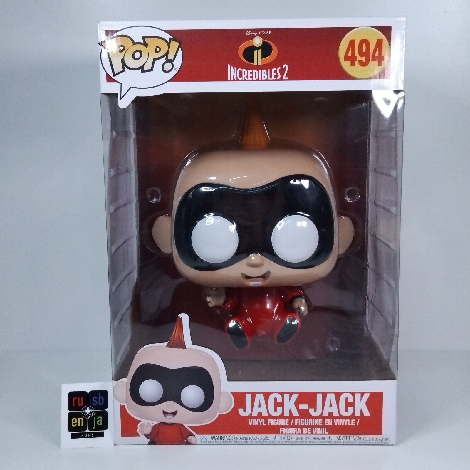 Funko Pop! Disney The Incredibles 10" Inch Jack-Jack #494