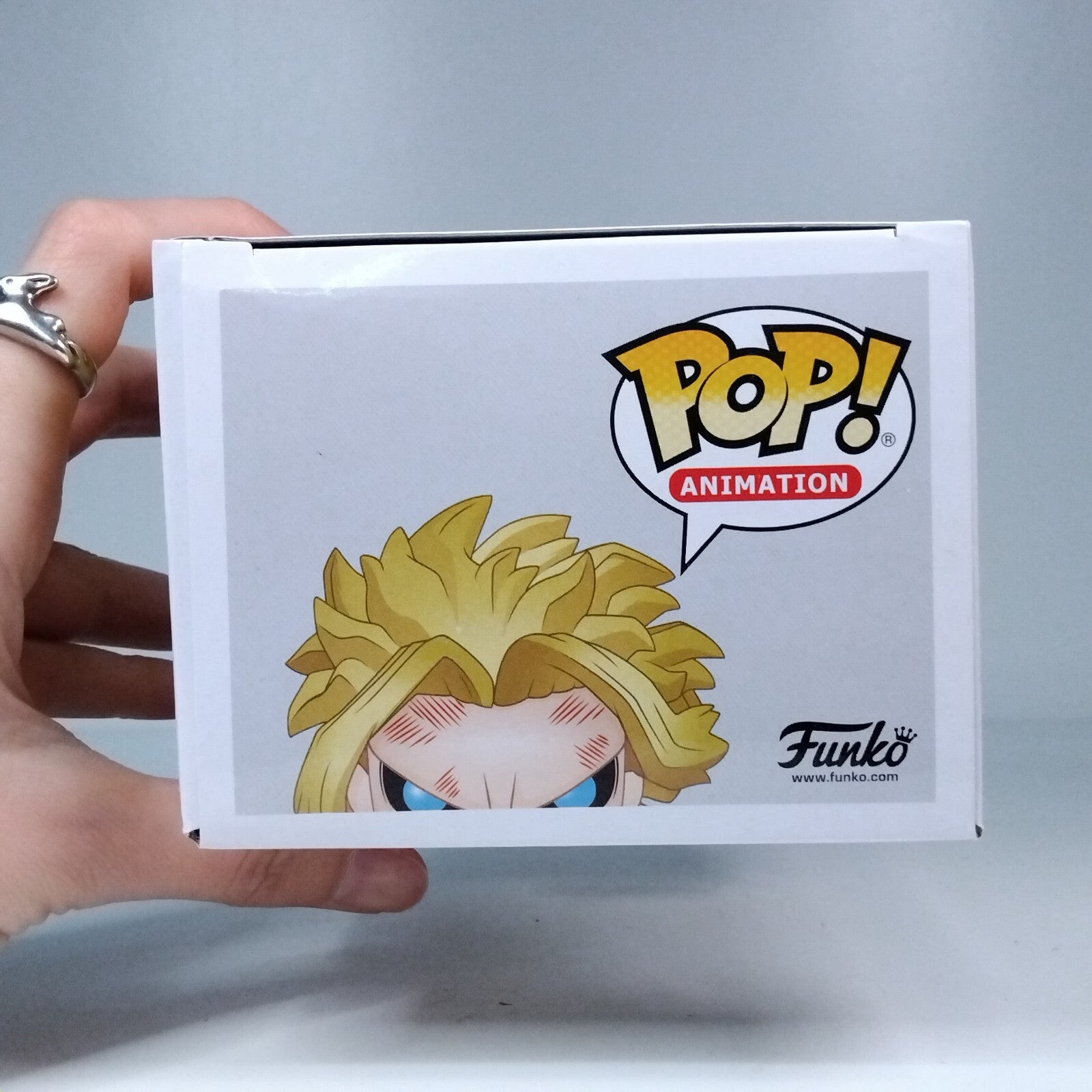 Funko Pop! Anime MHA My Hero Academia All Might Weakened Boxlunch Glows #648