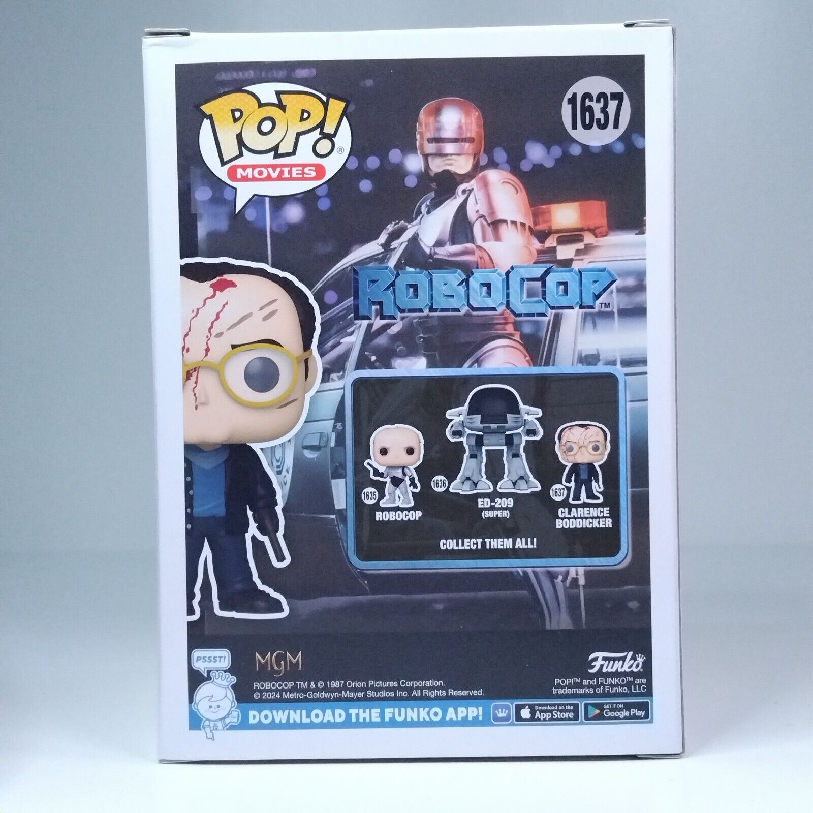 Funko Pop! Movies Robocop Clarence Boddicker #1637