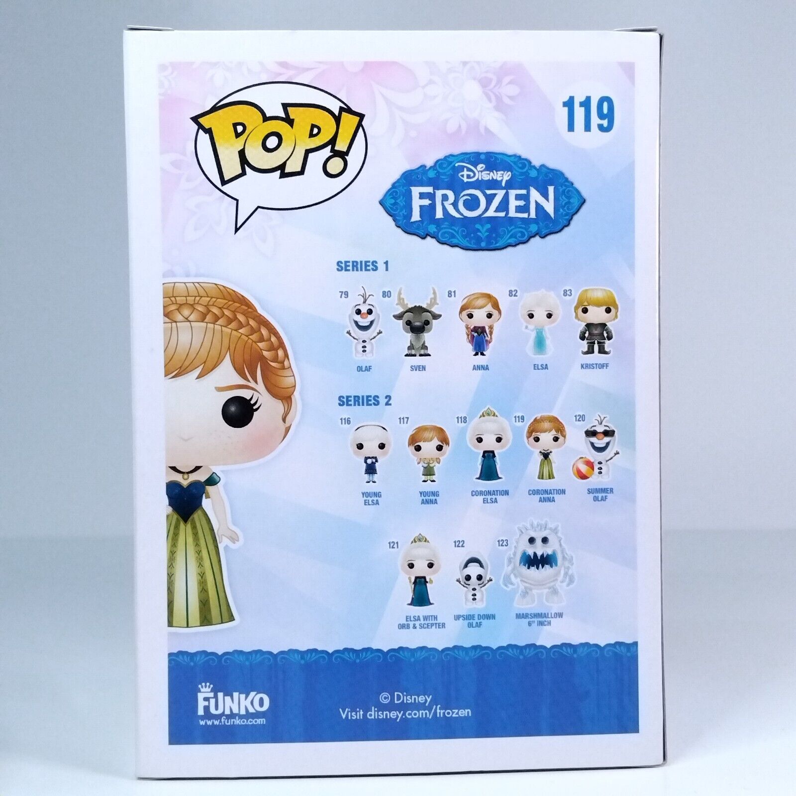 Funko Pop! Disney Frozen Coronation Anna #119