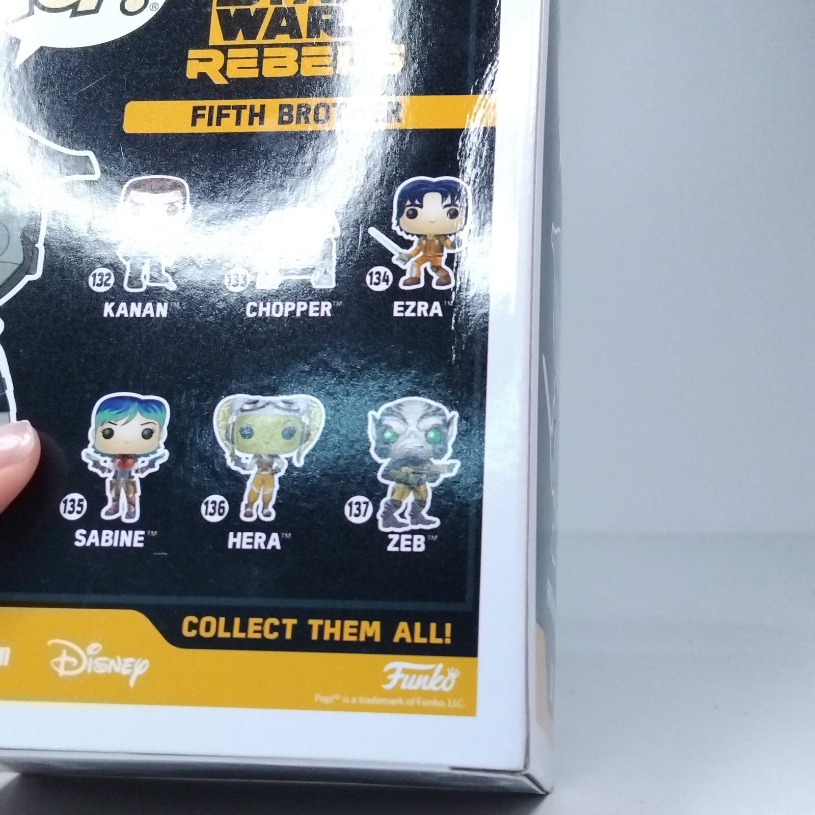 Funko Pop! Star Wars Rebels Fifth Brother #168