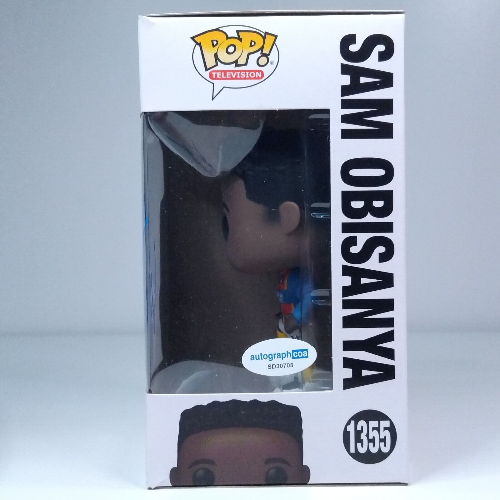 Funko Pop! TV Ted Lasso Sam Obisanya Signed Toheeb Jimoh COA #1355 WS