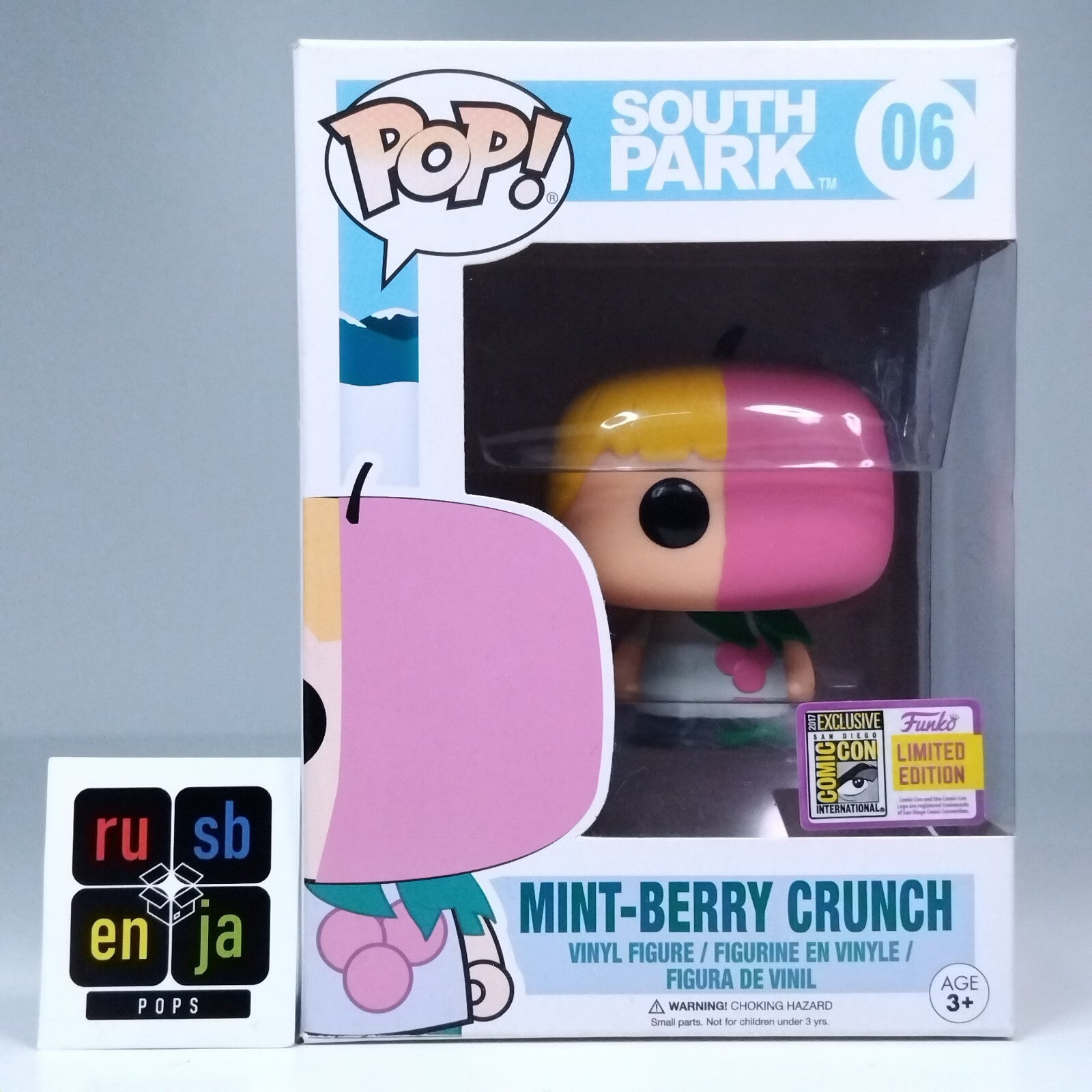 Funko Pop! Animation South Park Mint-Berry Crunch SDCC Sticker #06