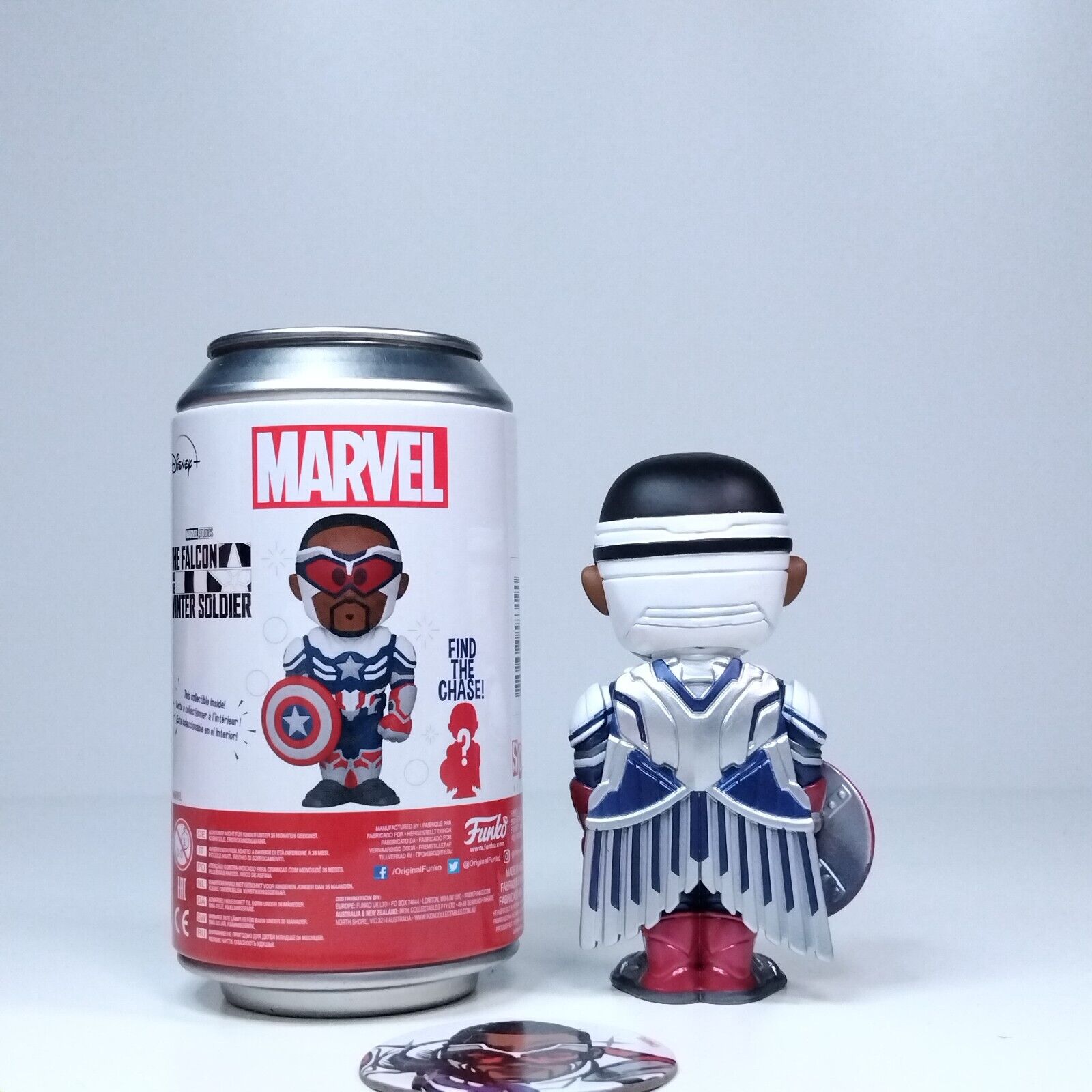 Funko Pop! Marvel Captain America Falcon Metallic Chase 1/1,600