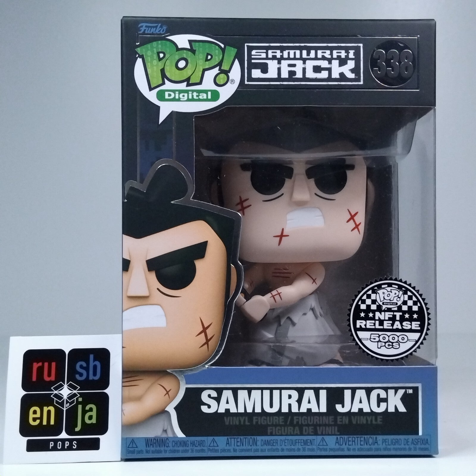 Funko Pop! Digital Anime Samurai Jack 5,000 Pcs #338