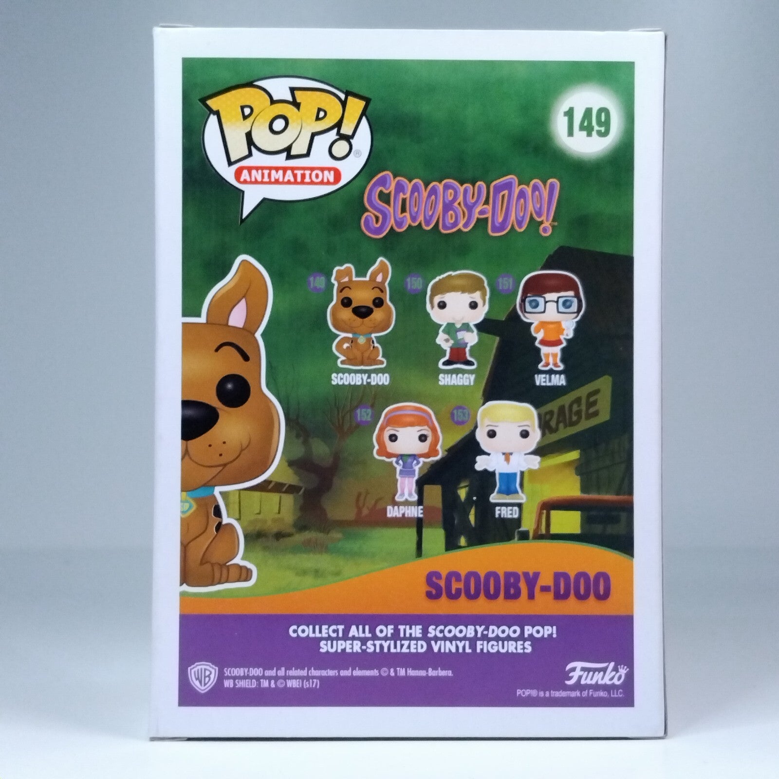 Funko Pop! Animation Scooby-Doo Flocked Blue 2,500 Pcs Limited Edition #149