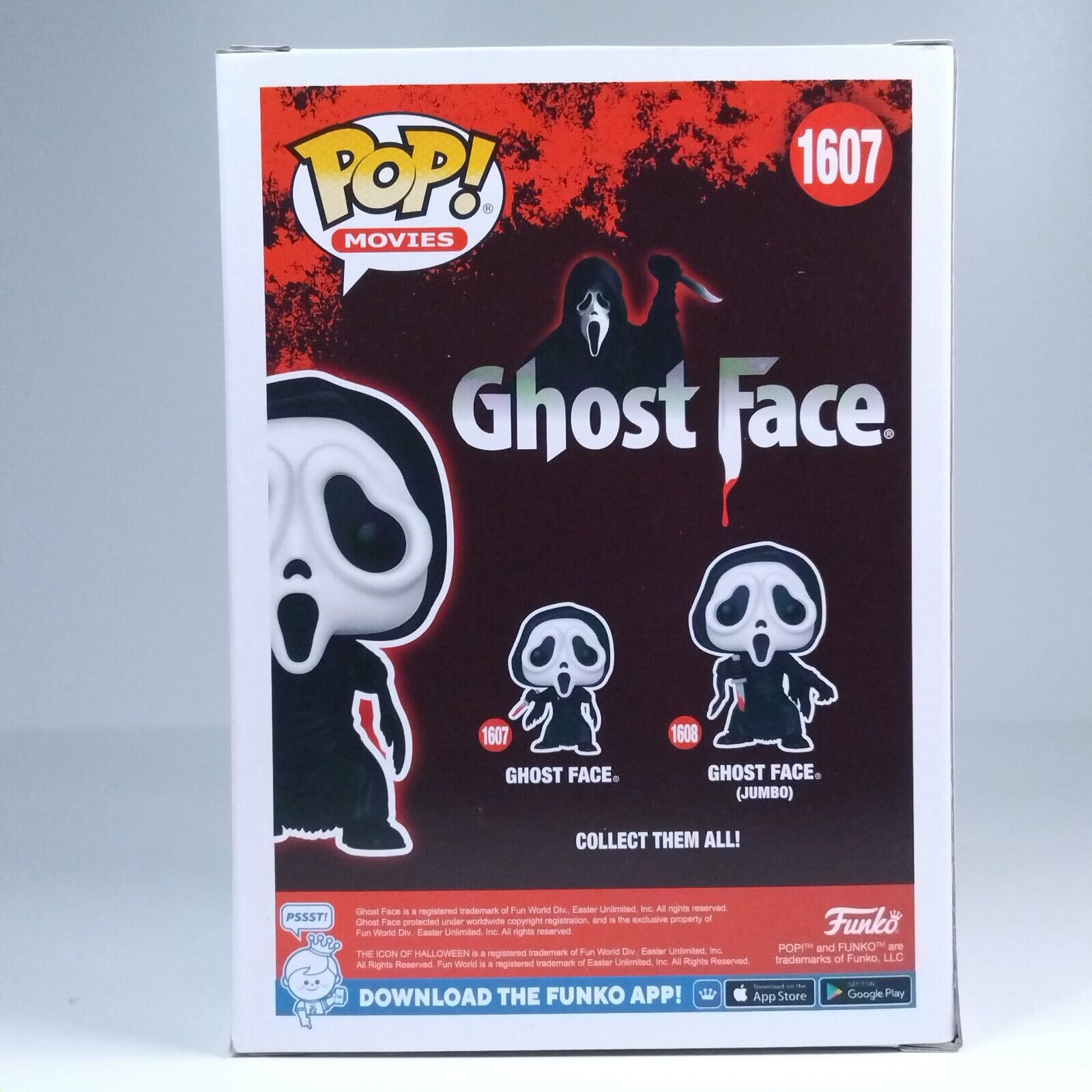 Funko Pop! Ghost Face 3x Signed Joseph Whipp Lee Waddell David Arquette #1607 WS