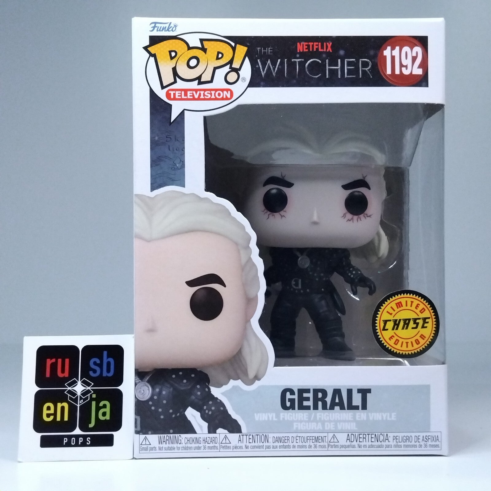 Funko Pop! TV Games The Witcher Geralt Chase Edition #1192