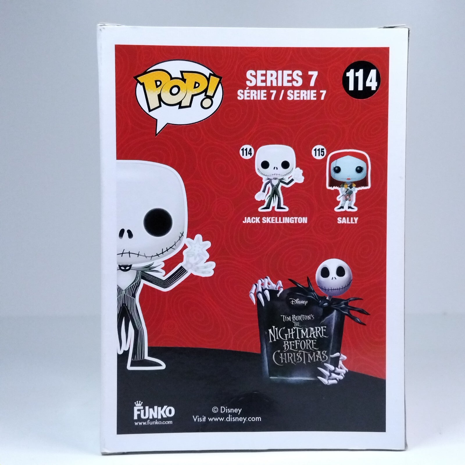 Funko Pop! Disney Nightmare Before Christmas Jack Skellington Exclusive #114