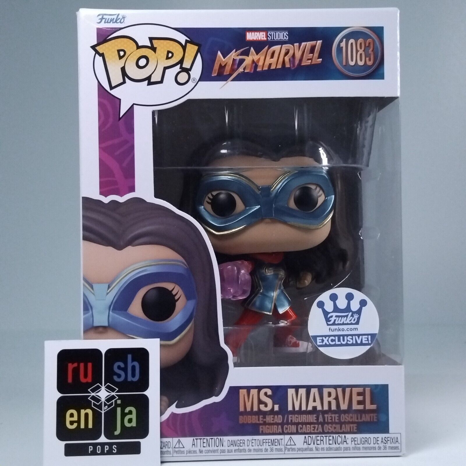 Funko Pop! Marvel Ms. Marvel Exclusive #1083