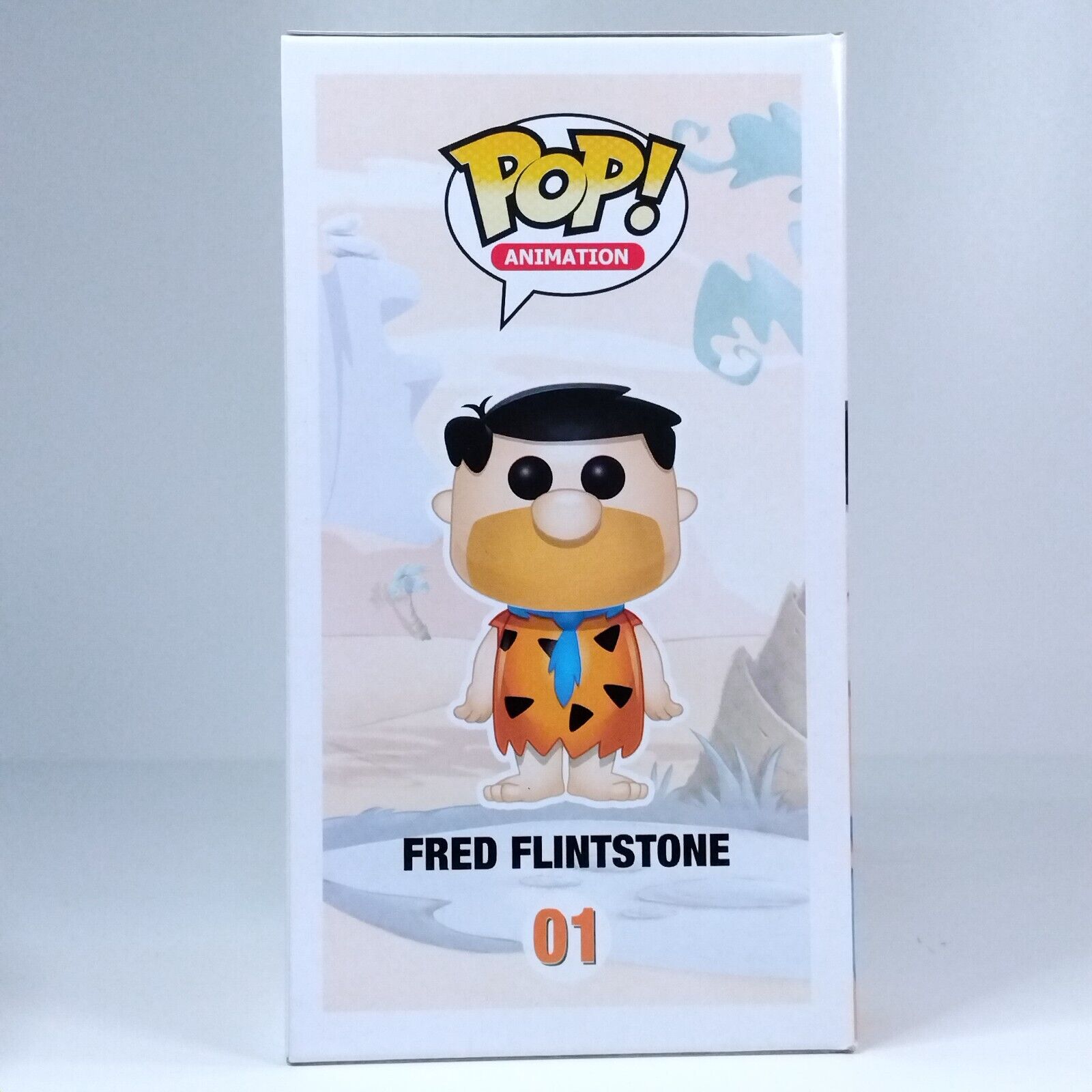 Funko Pop! Animation Fred Flintstone Signed Jeff Bergman COA #01