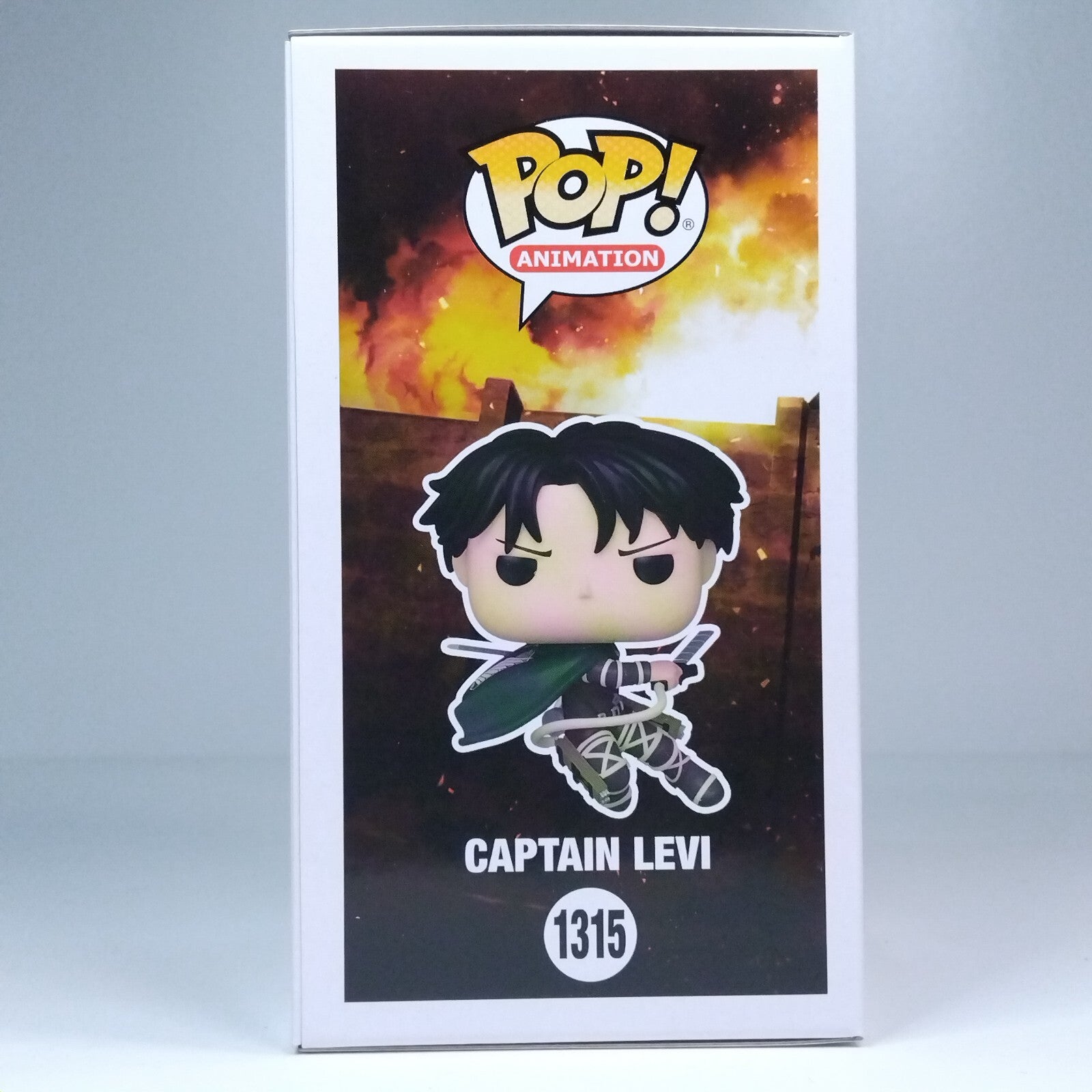 Funko Pop! Anime AoT Attack on Titan Captain Levi AAA Exclusive #1315