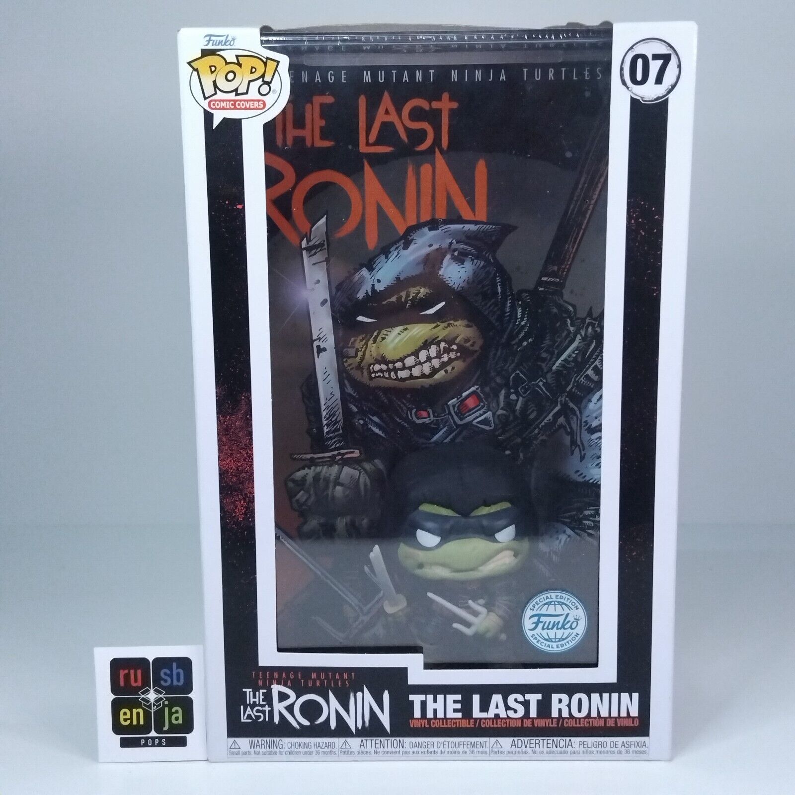 Funko Pop! Comic Covers TMNT Teenage Mutant Ninja Turtles The Last Ronin #07