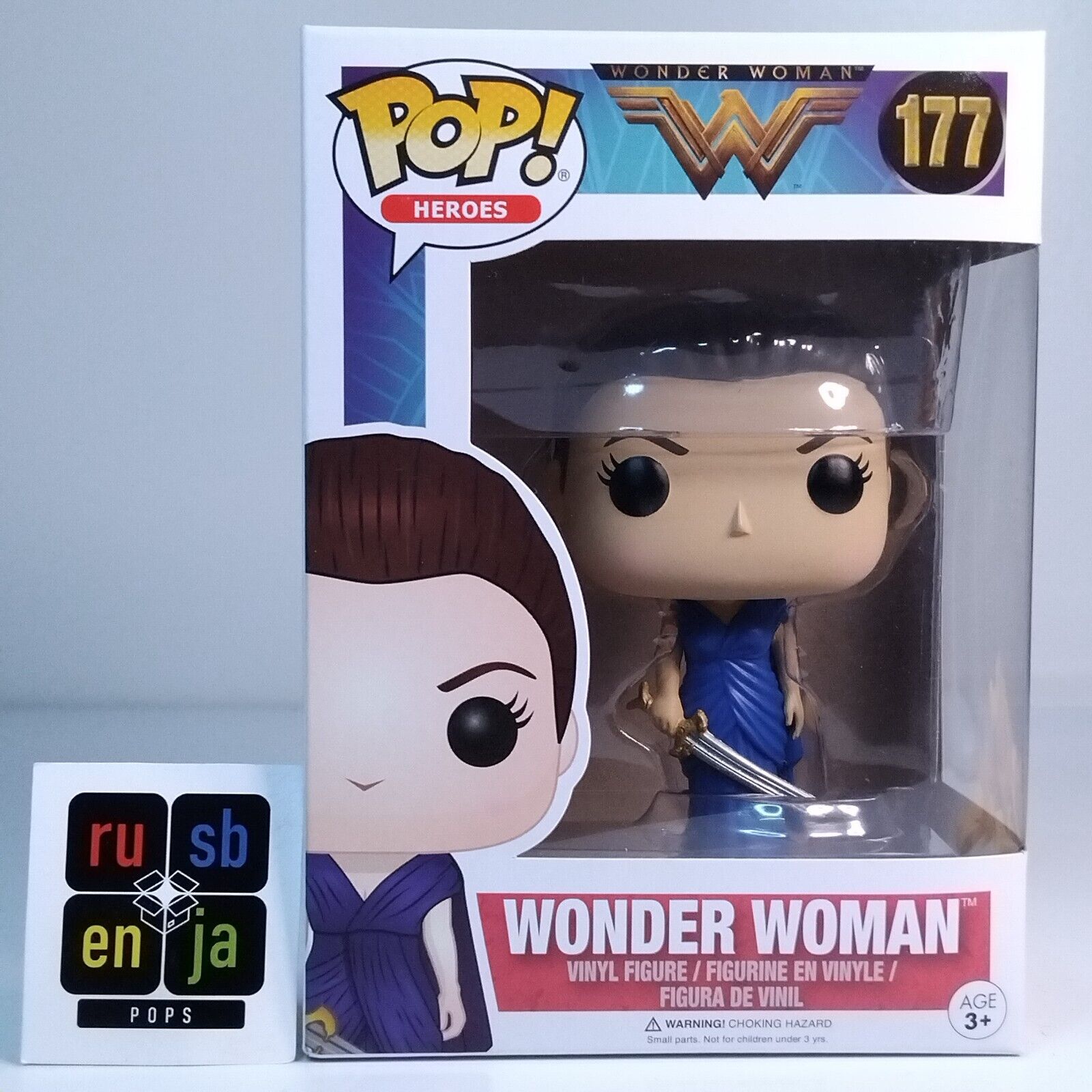 Funko Pop! DC Heroes Wonder Woman Blue Dress #177